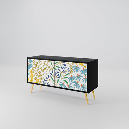 HELLO SPRING Compact 2-Door TV Cabinet