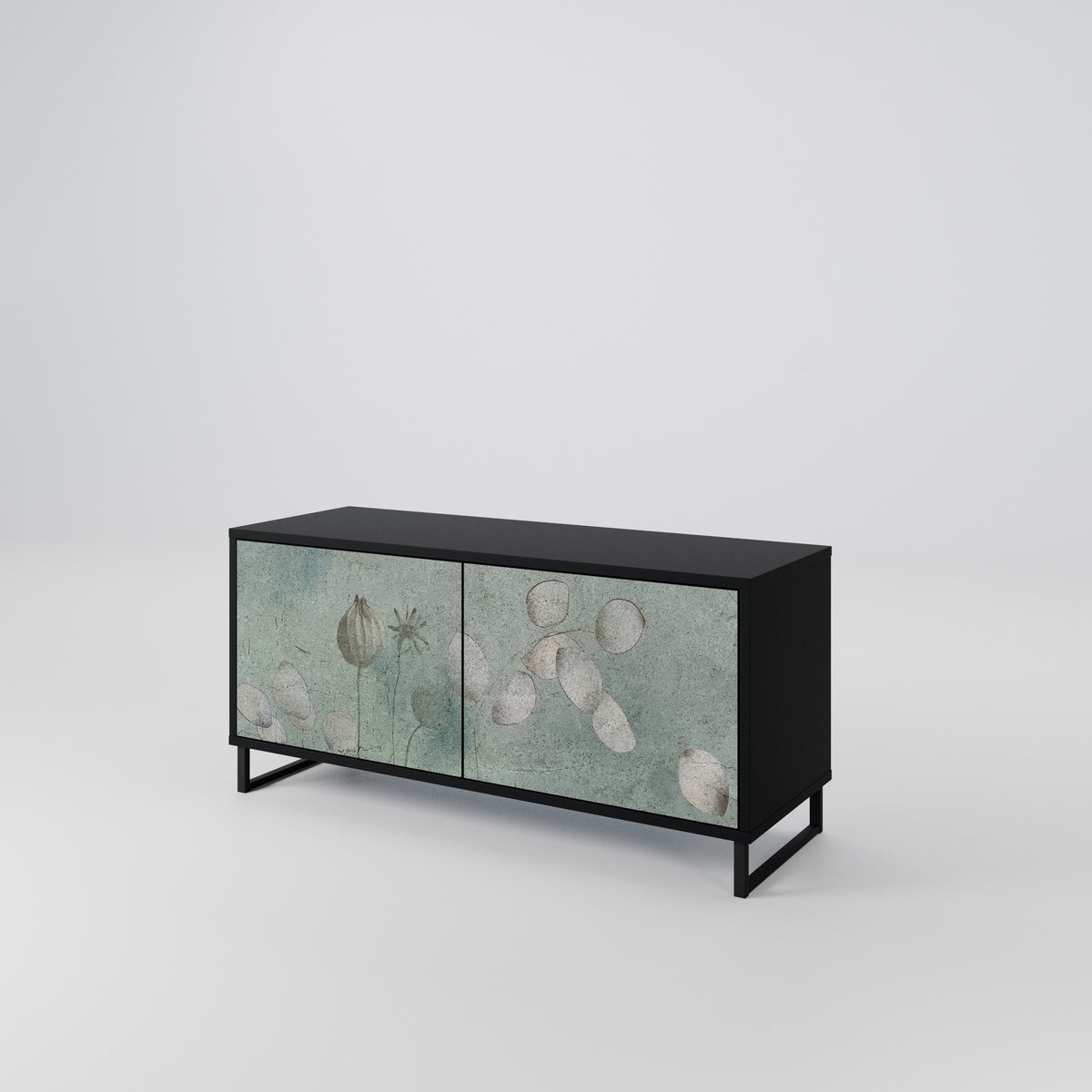 NIGHT LADY Compact 2-Door TV Cabinet