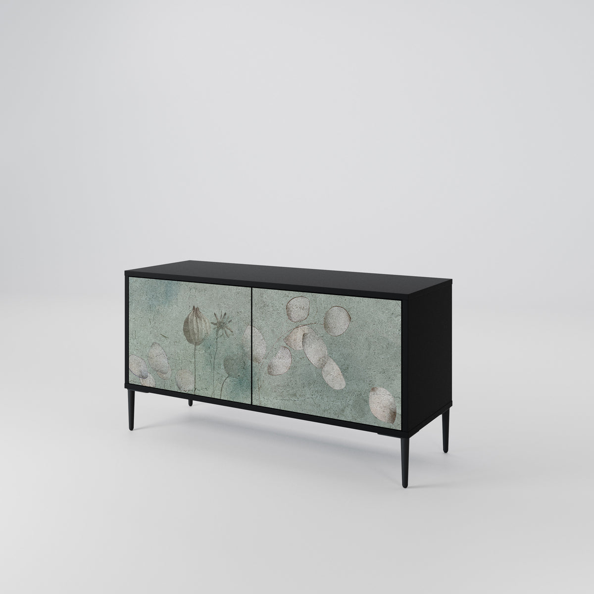 NIGHT LADY Compact 2-Door TV Cabinet