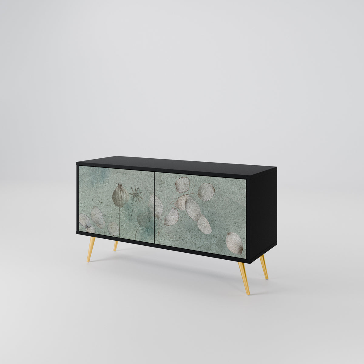 NIGHT LADY Compact 2-Door TV Cabinet