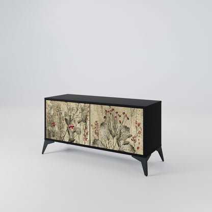 HERBAL GRACE Compact 2-Door TV Cabinet