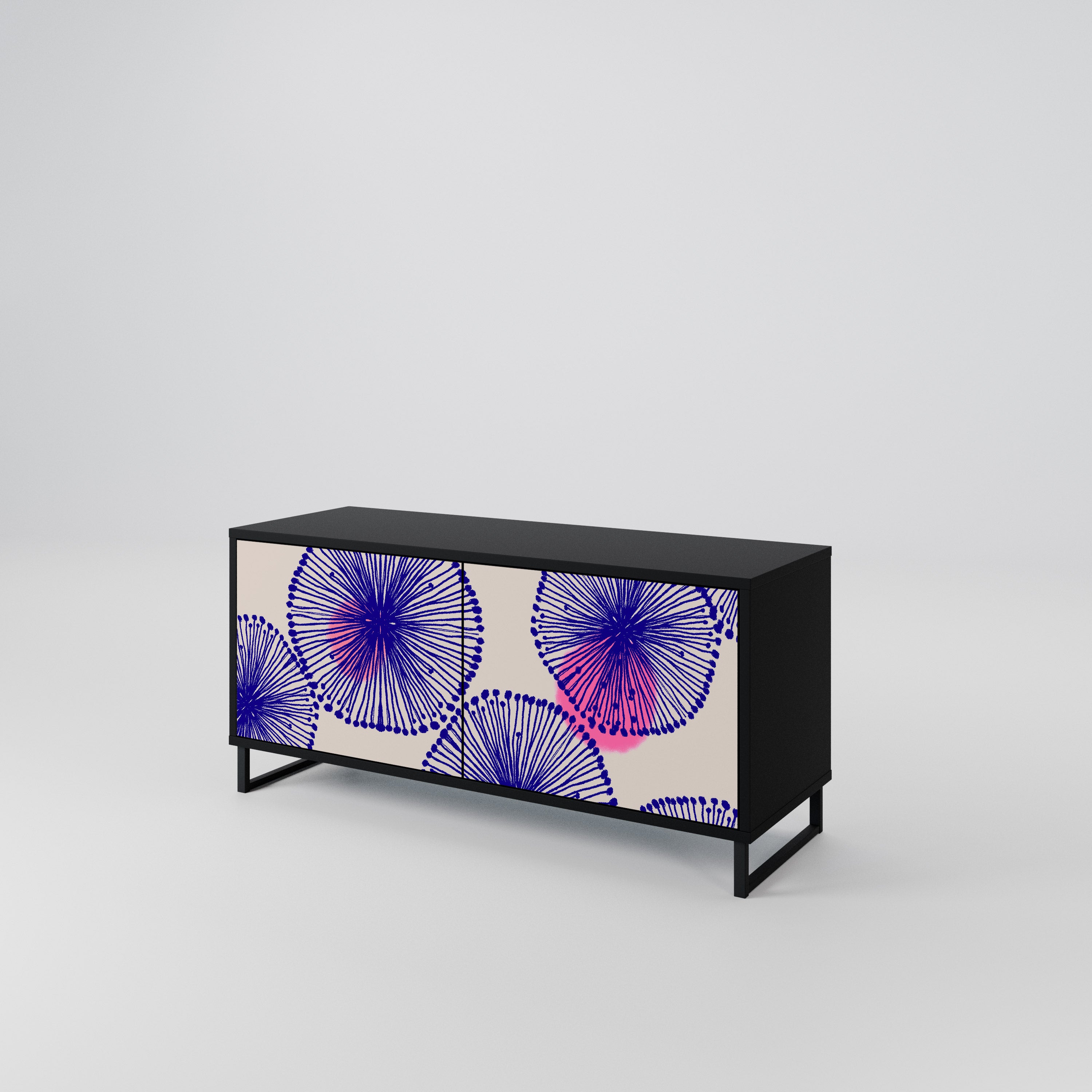 MAGIC NATURE Compact 2-Door TV Cabinet