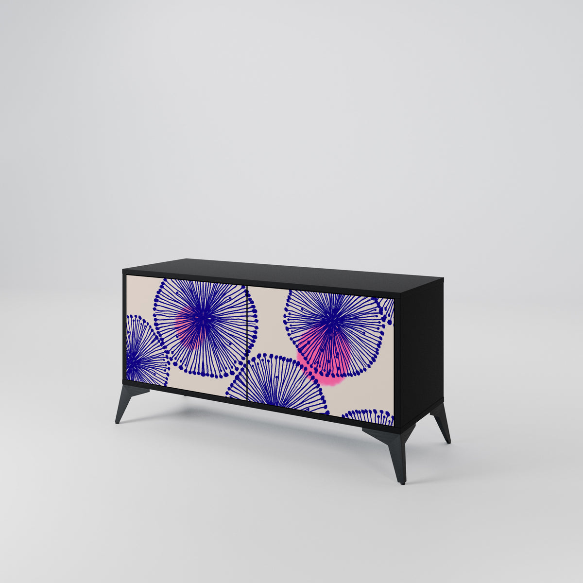 MAGIC NATURE Compact 2-Door TV Cabinet