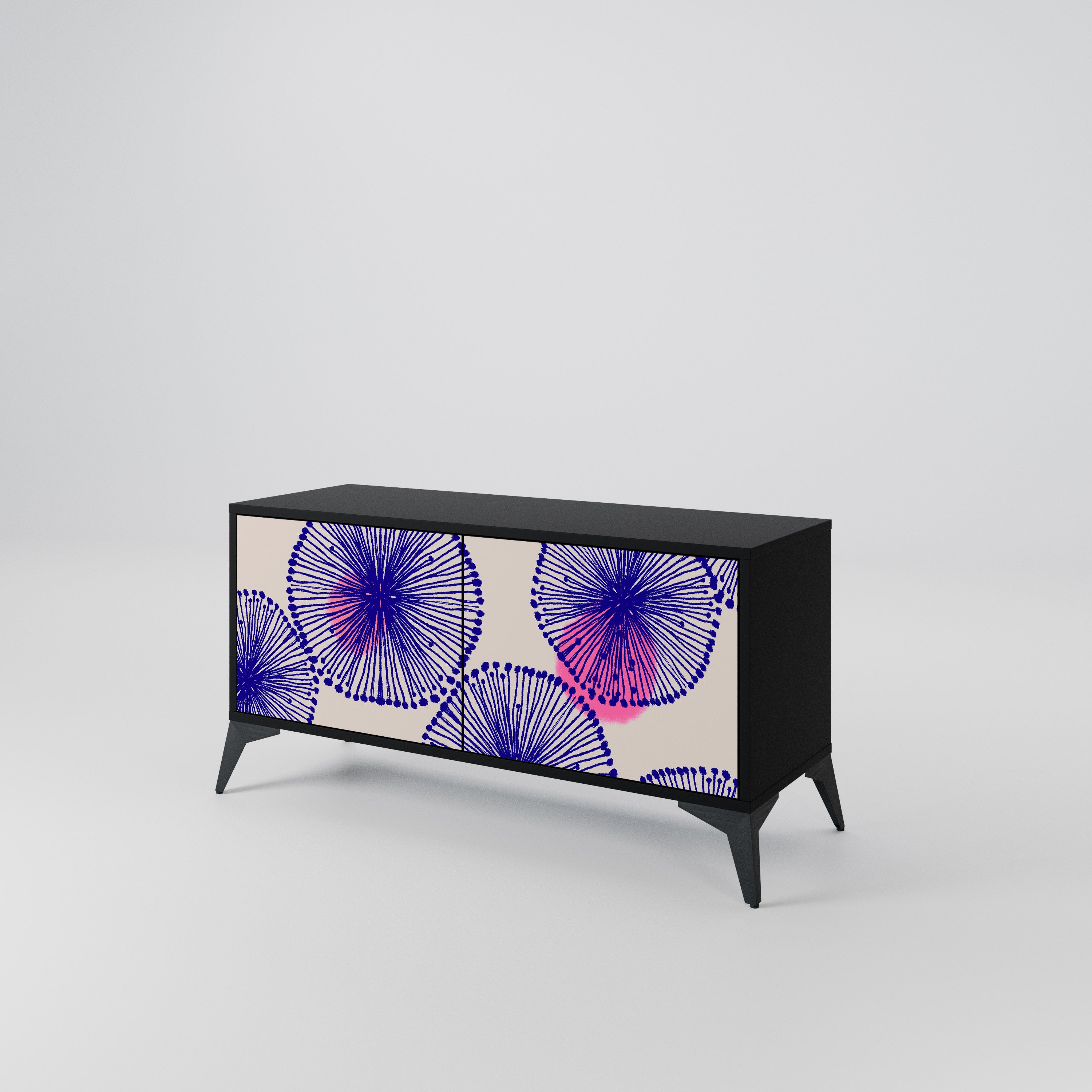 MAGIC NATURE Compact 2-Door TV Cabinet