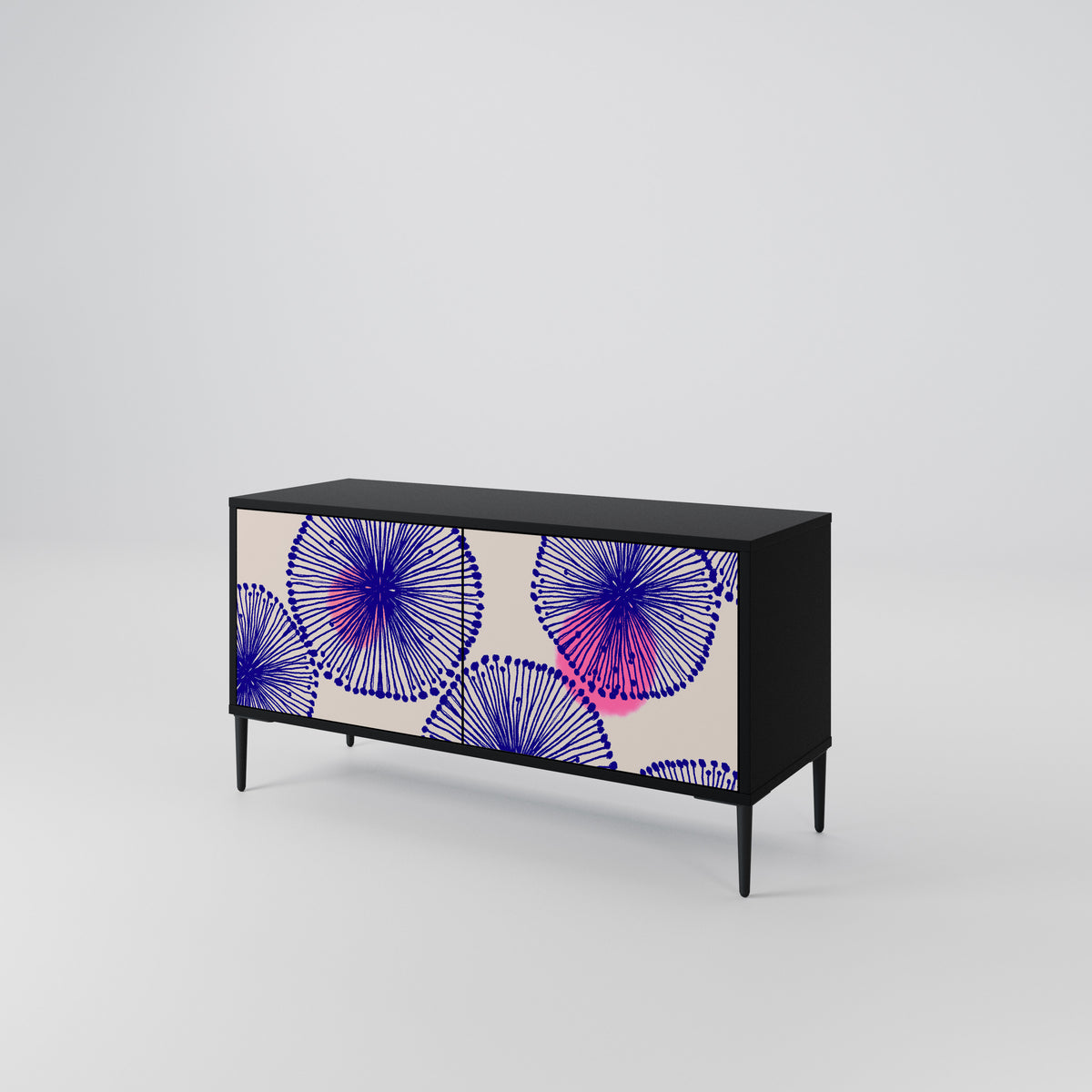 MAGIC NATURE Compact 2-Door TV Cabinet