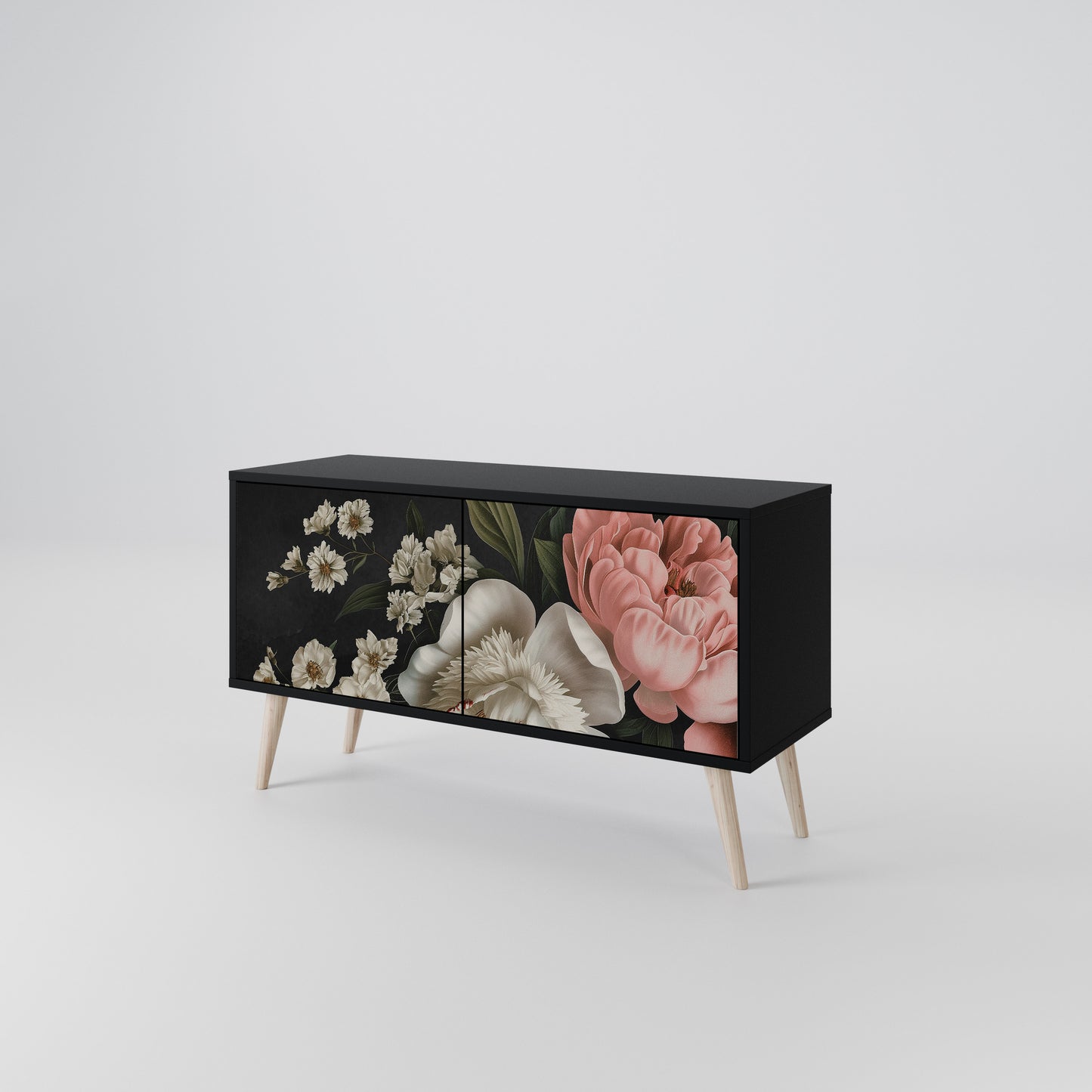 LUSH ELEGANCE Compact 2-Door TV Cabinet