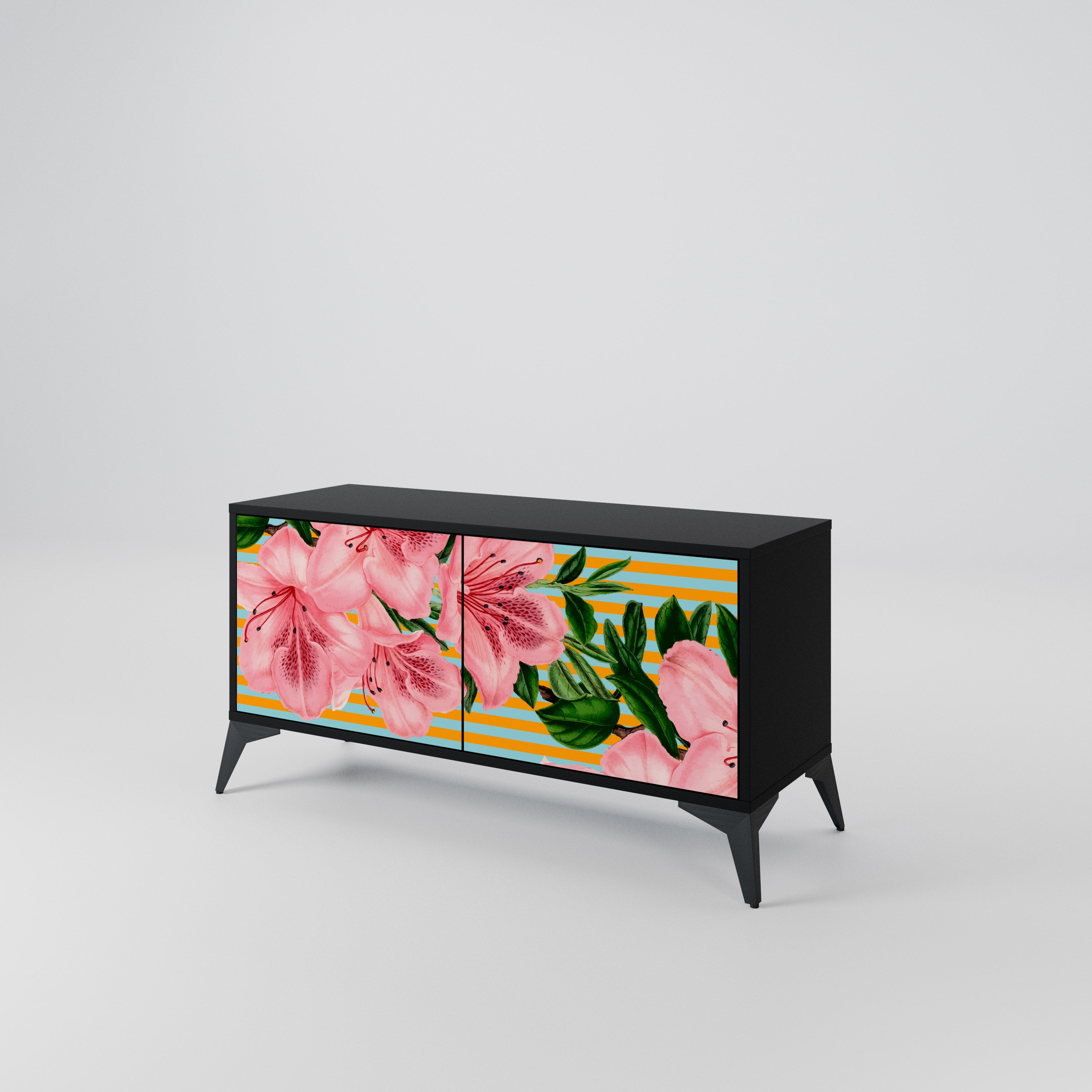 FRAGILE BEAUTY Compact 2-Door TV Cabinet