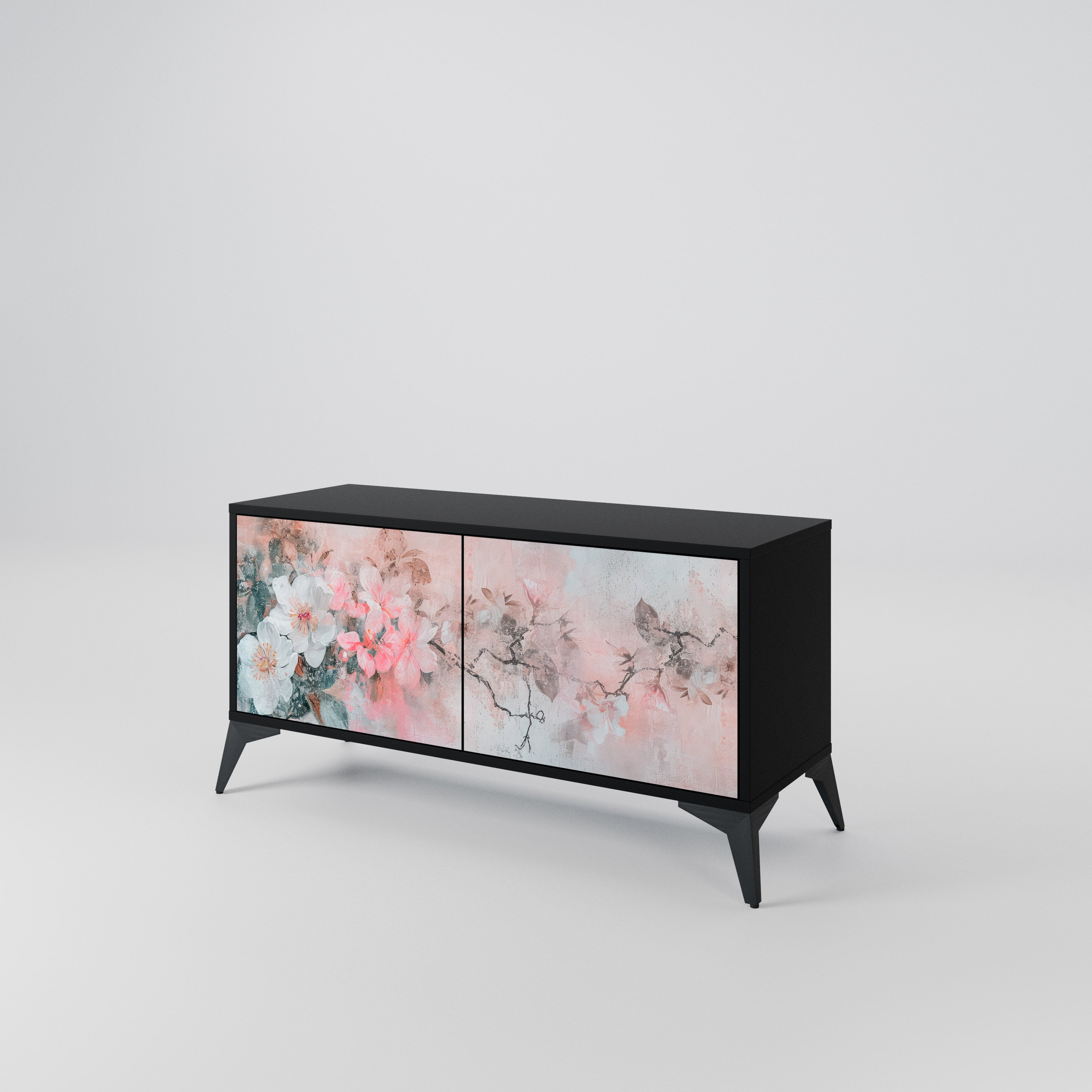 CHERRY BLOSSOM Compact 2-Door TV Cabinet