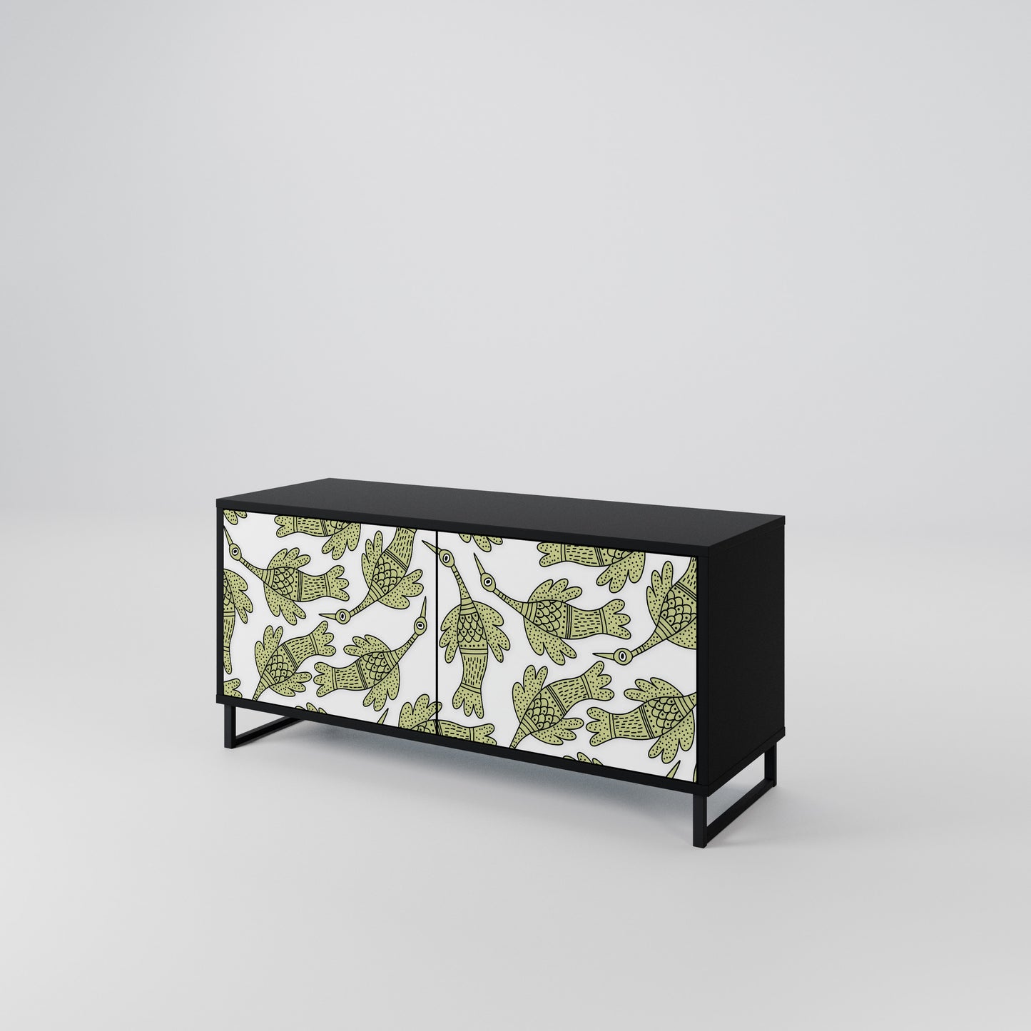 SEEDLING SONGBIRD Compact 2-Door TV Cabinet