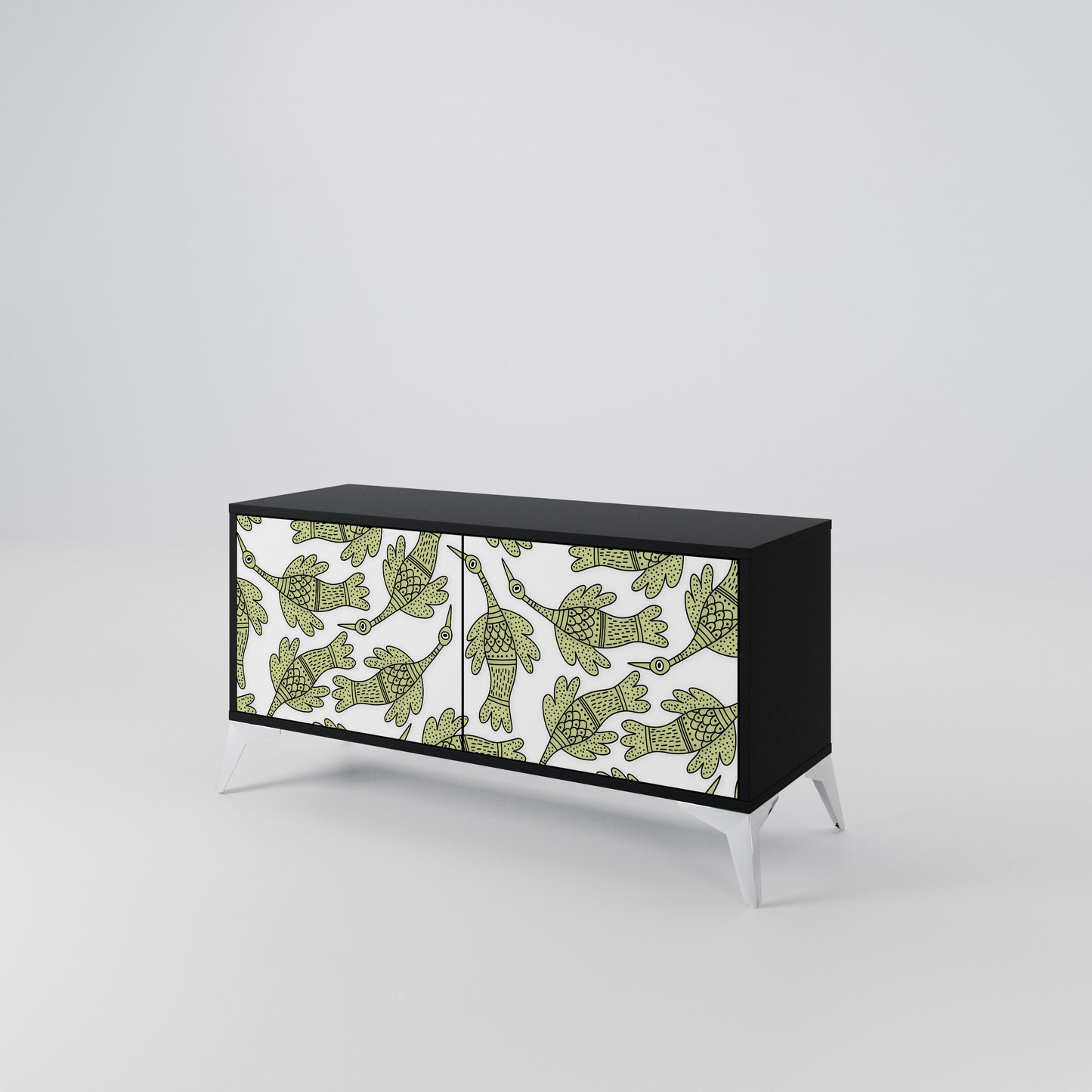 SEEDLING SONGBIRD Compact 2-Door TV Cabinet