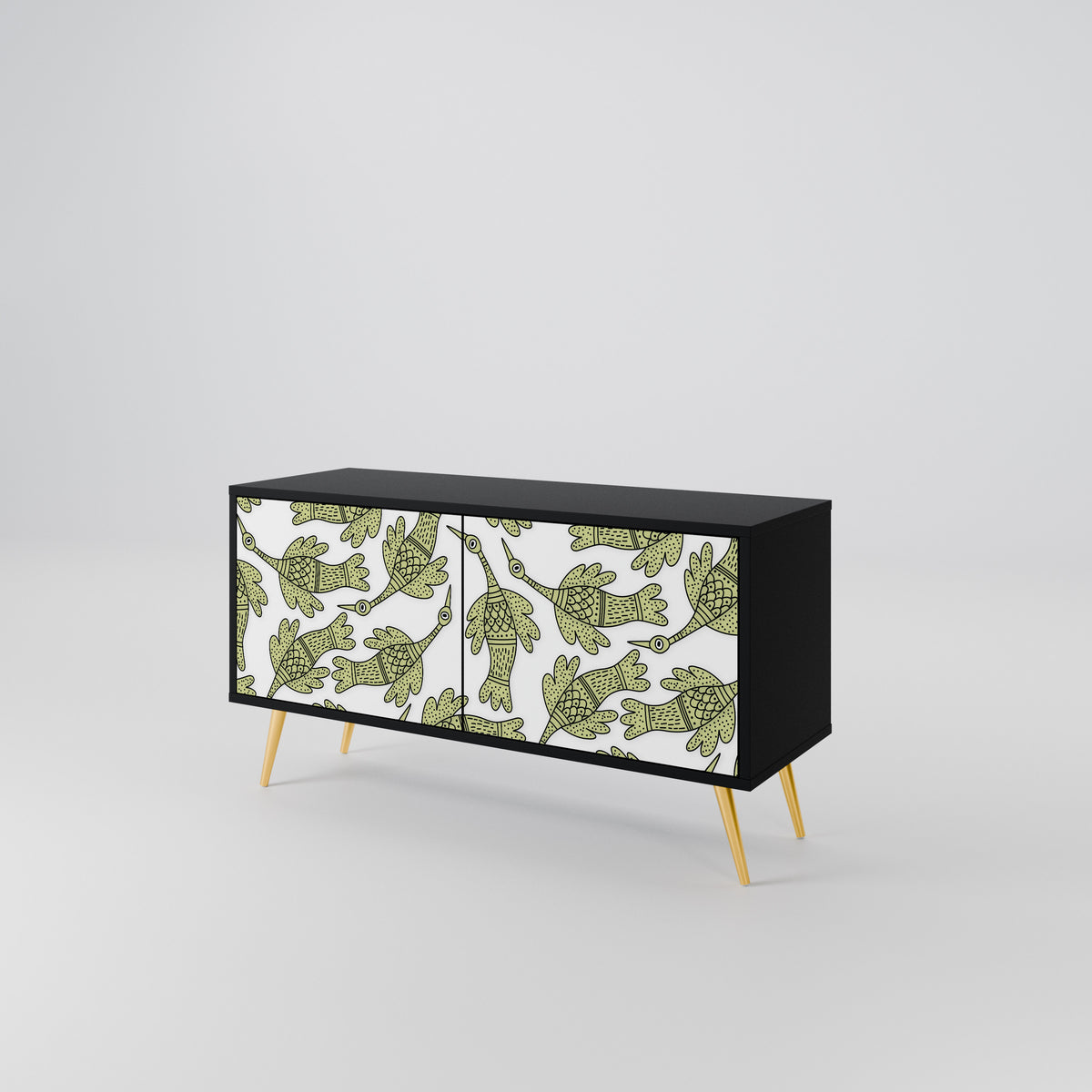 SEEDLING SONGBIRD Compact 2-Door TV Cabinet