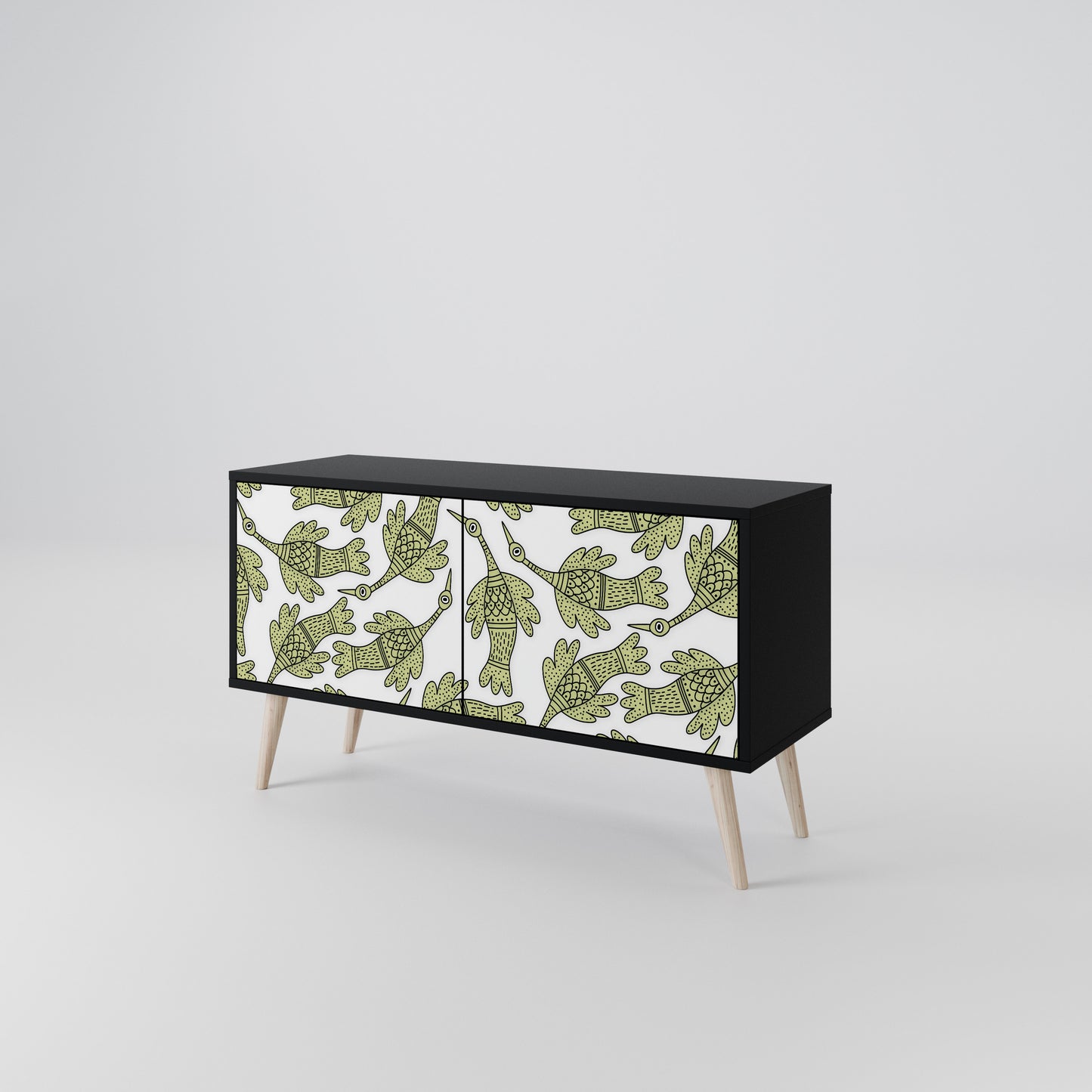 SEEDLING SONGBIRD Compact 2-Door TV Cabinet