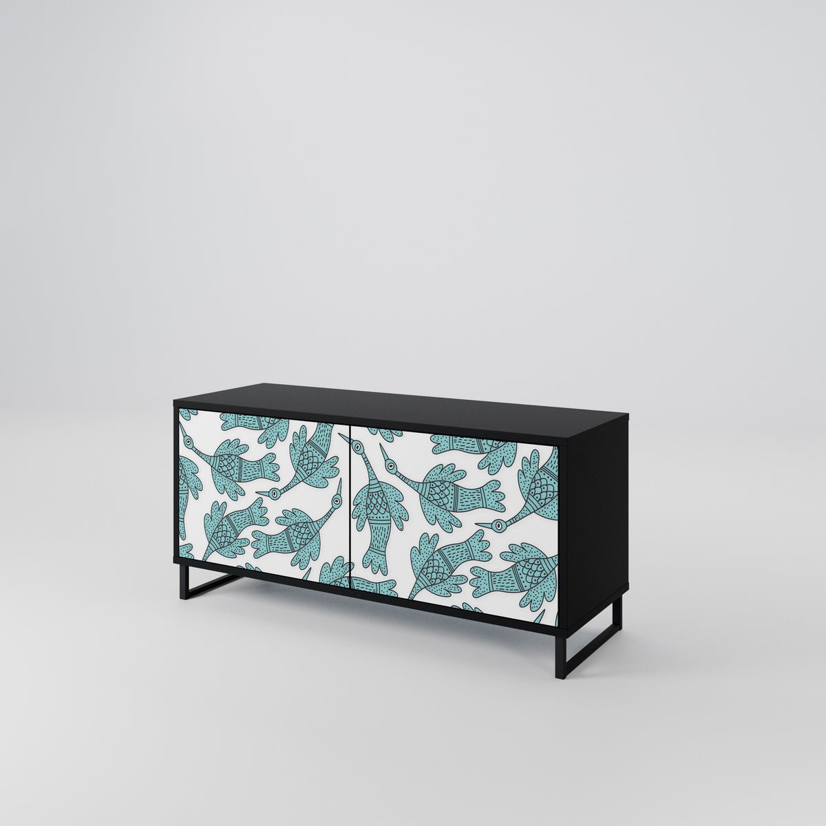 WATERSPOUT SONGIBIRD Compact 2-Door TV Cabinet