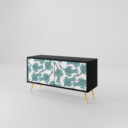 WATERSPOUT SONGIBIRD Compact 2-Door TV Cabinet