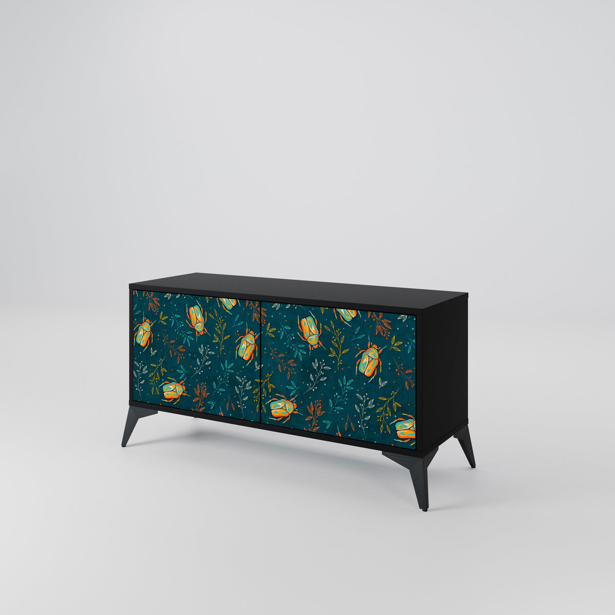AUTUMN INSECTS Compact 2-Door TV Cabinet