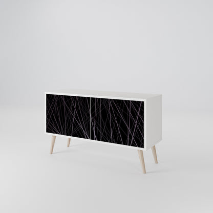 SHIMMER SPIDERGRAM Compact 2-Door TV Cabinet