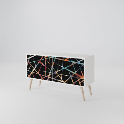 POLYGON VERVE Compact 2-Door TV Cabinet
