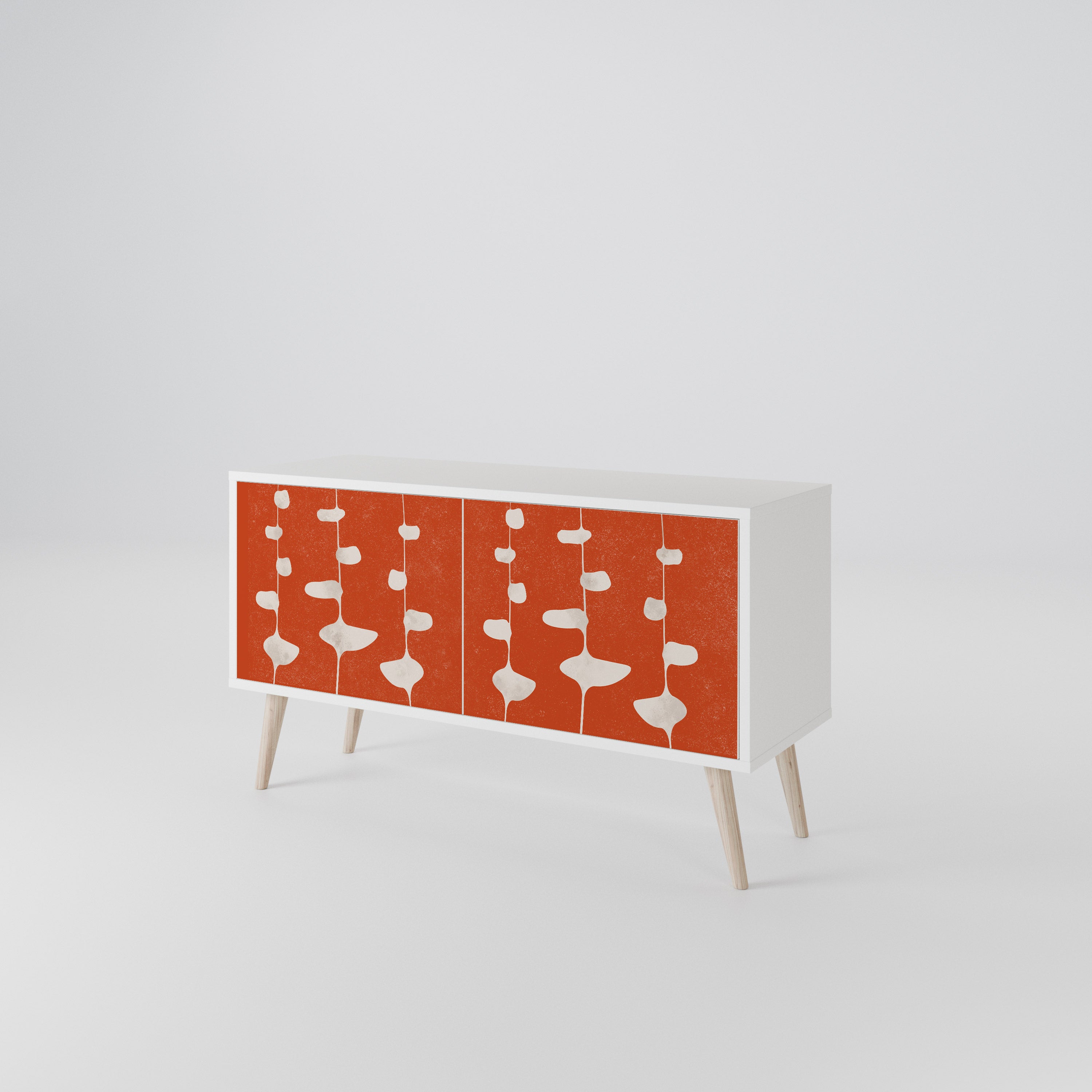 COURAGE MOLD Compact 2-Door TV Cabinet
