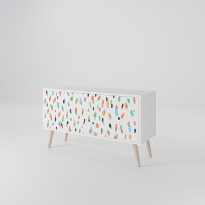 ENERGETIC SPOTS Compact 2-Door TV Cabinet