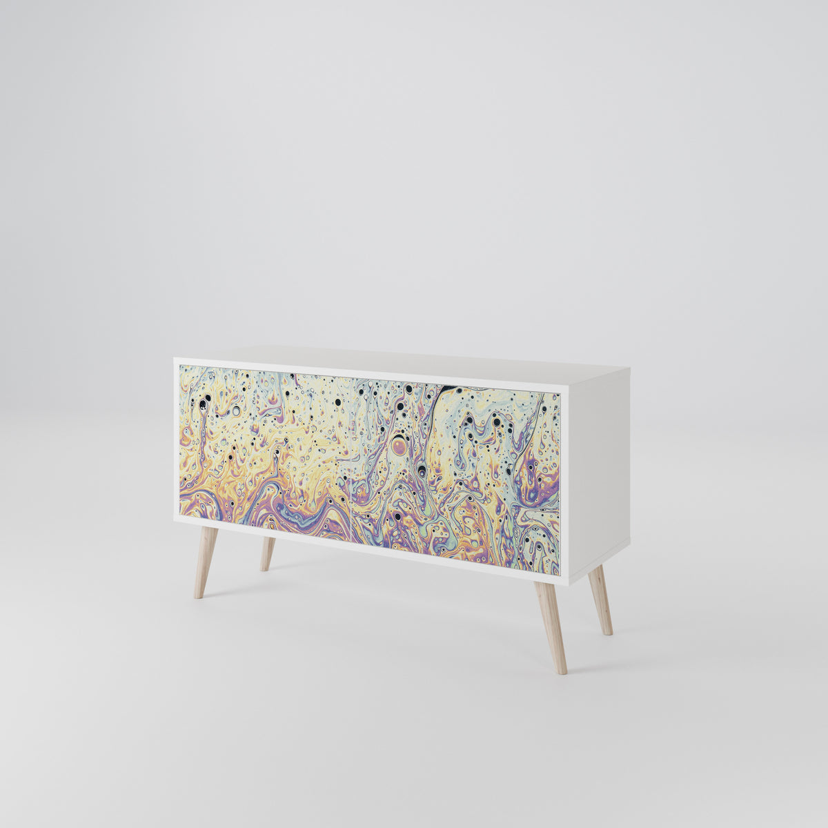 MOSAIC OF COLORS Compact 2-Door TV Cabinet