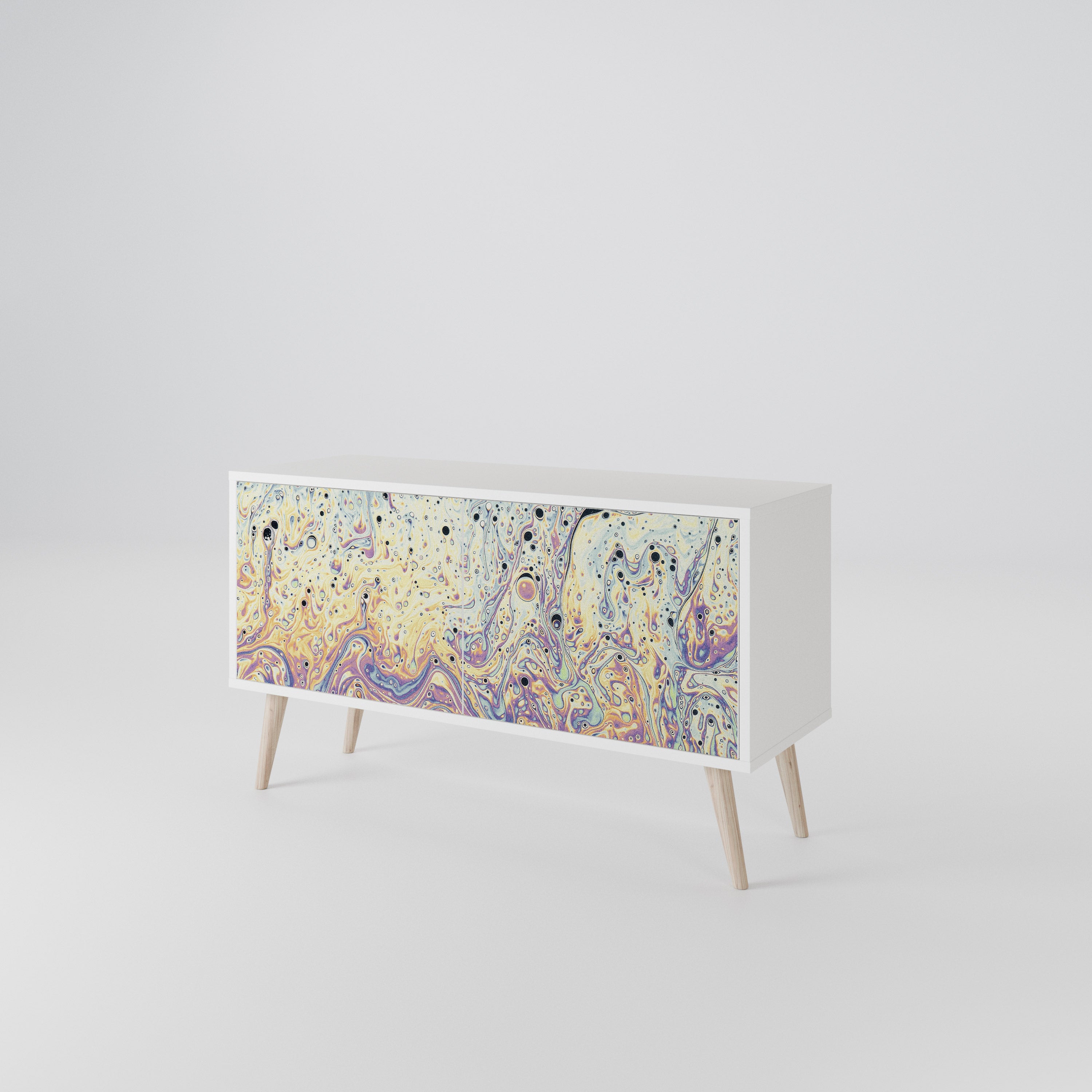 MOSAIC OF COLORS Compact 2-Door TV Cabinet