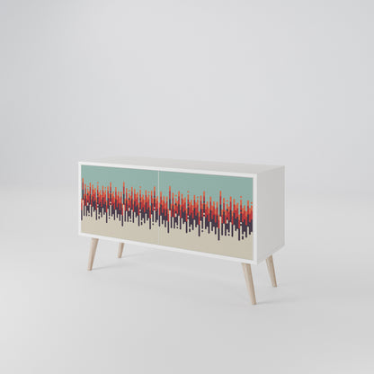 CHROMA CONTOURS Compact 2-Door TV Cabinet
