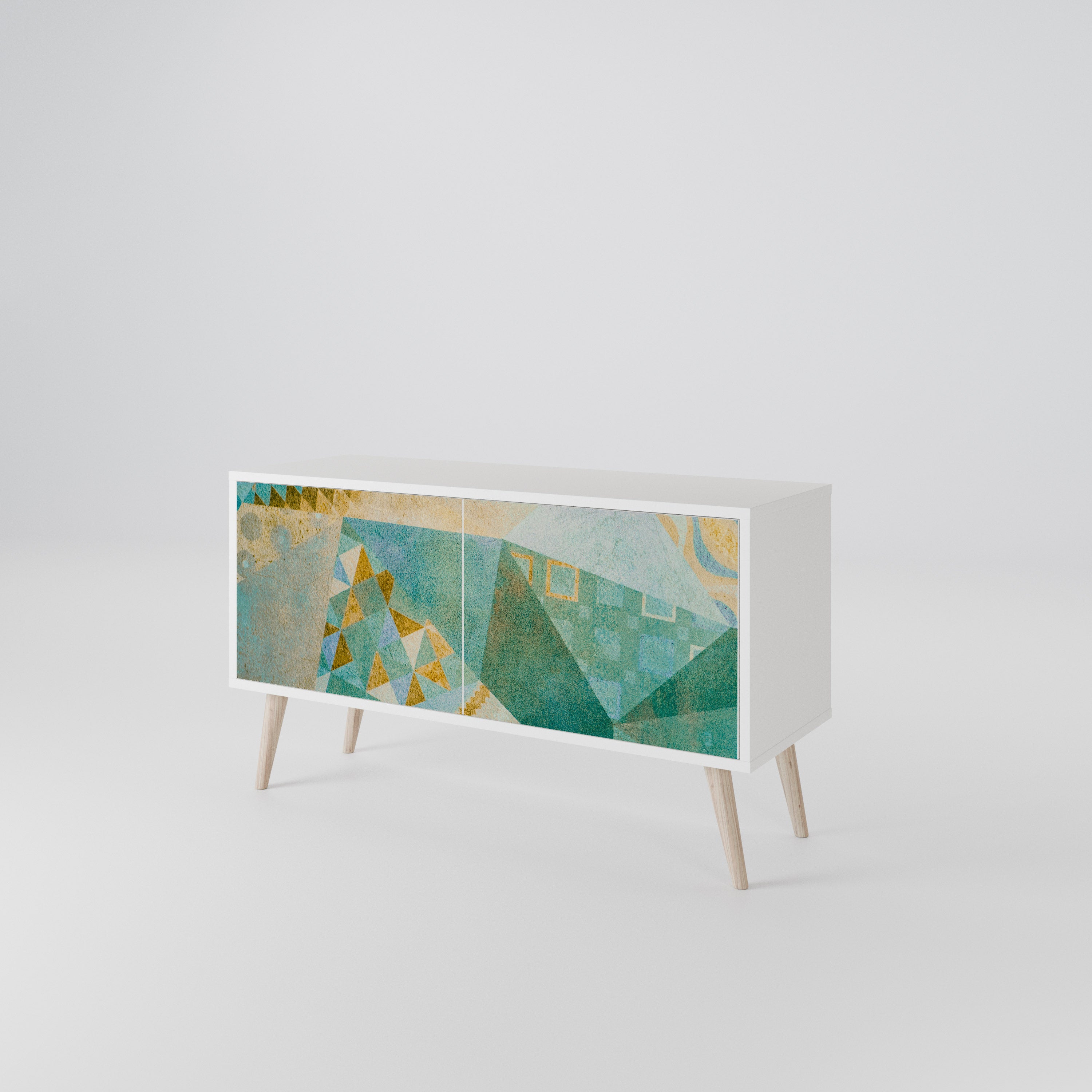 SPECTRUM SPLENDOR Compact 2-Door TV Cabinet