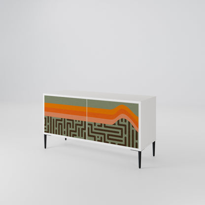 SIMPLE SOLUTIONS Compact 2-Door TV Cabinet