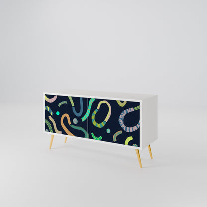 CONTRAST DANCE Compact 2-Door TV Cabinet