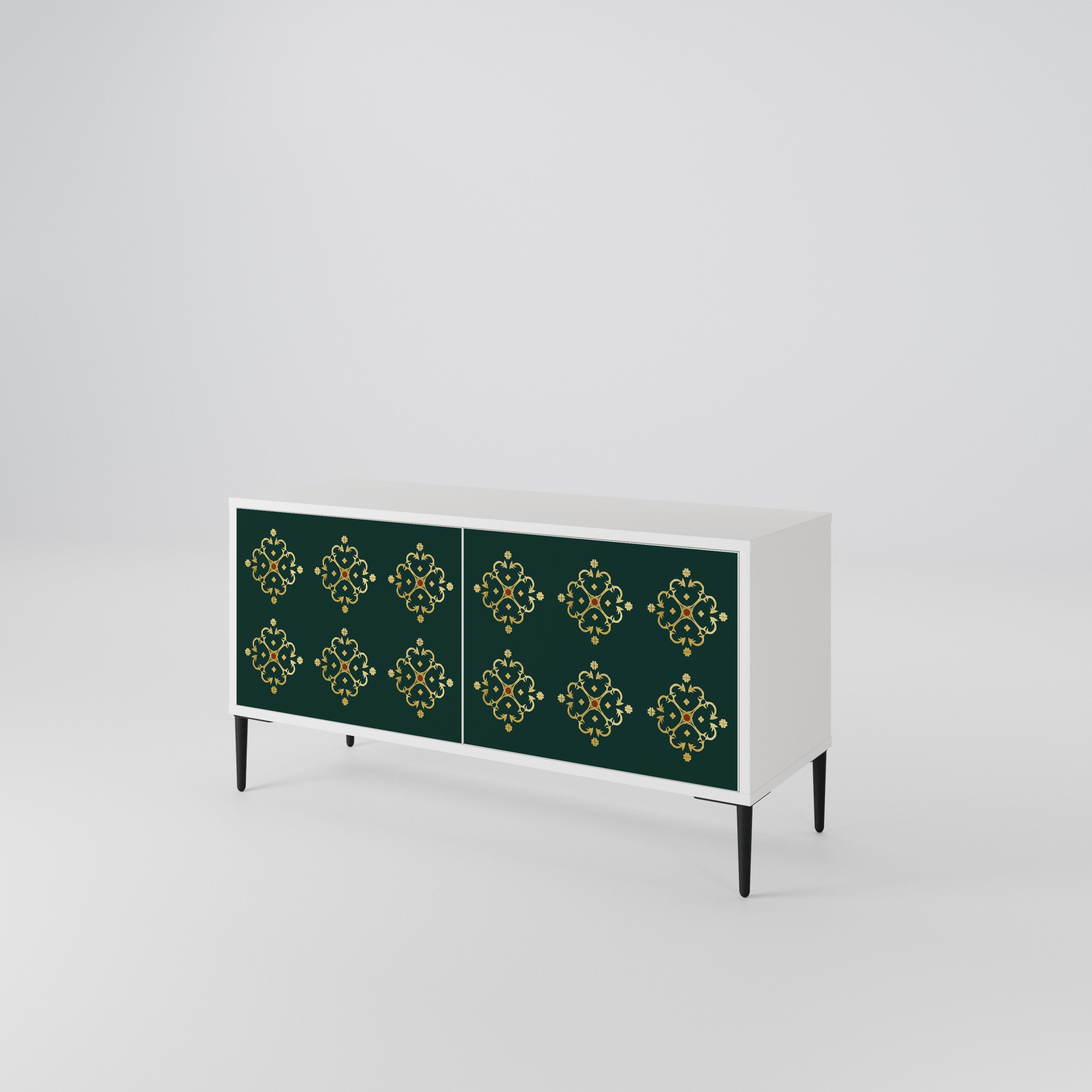 ROYAL MEDALLION Compact 2-Door TV Cabinet