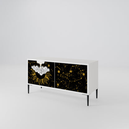 STELLAR CONSTELLATIONS Compact 2-Door TV Cabinet