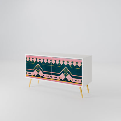 ROYAL COMPOSITION Compact 2-Door TV Cabinet