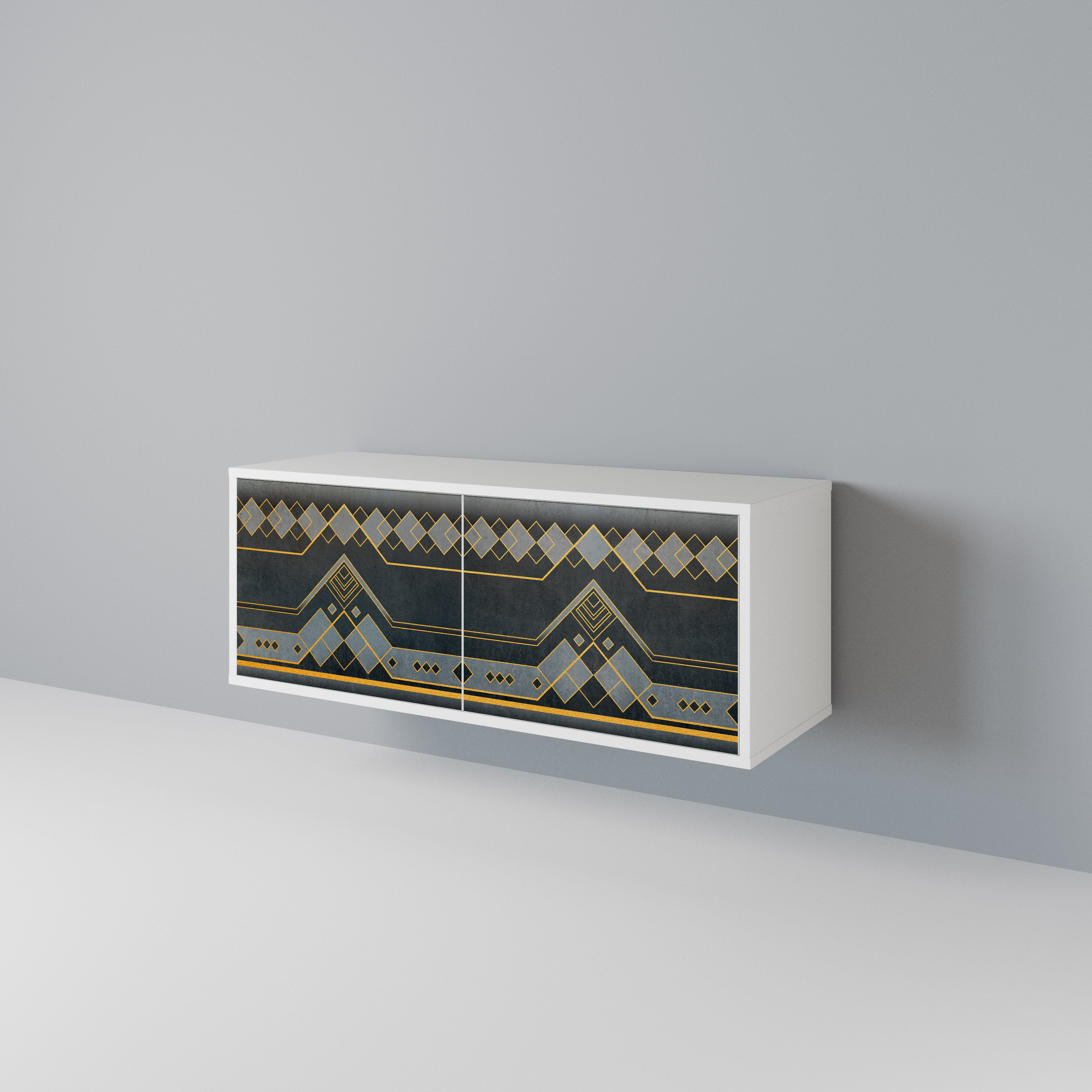 ROYAL ORDINARINESS Compact 2-Door TV Cabinet