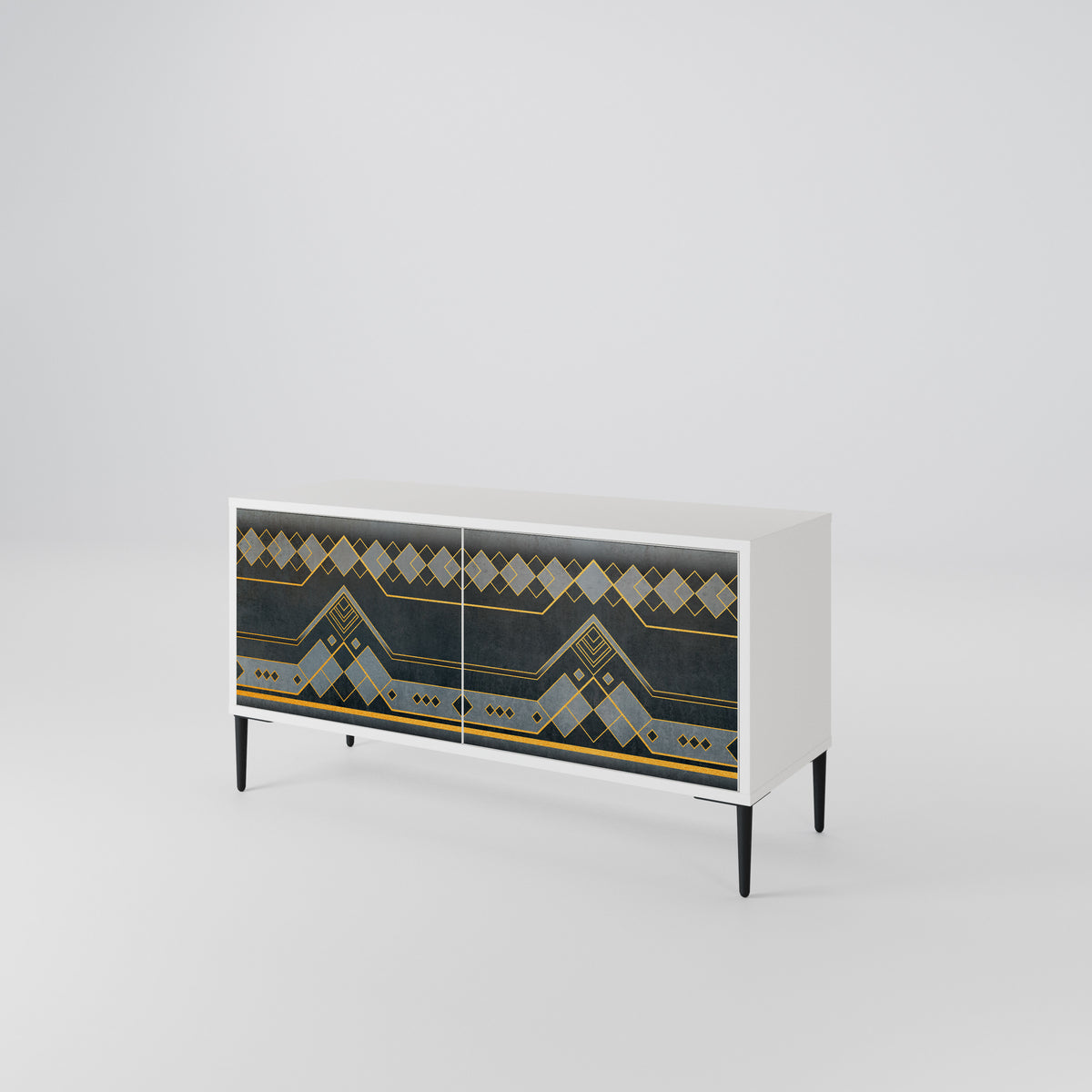 ROYAL ORDINARINESS Compact 2-Door TV Cabinet