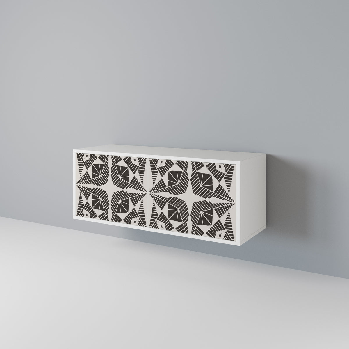 MONOCHROME NEXUS Compact 2-Door TV Cabinet