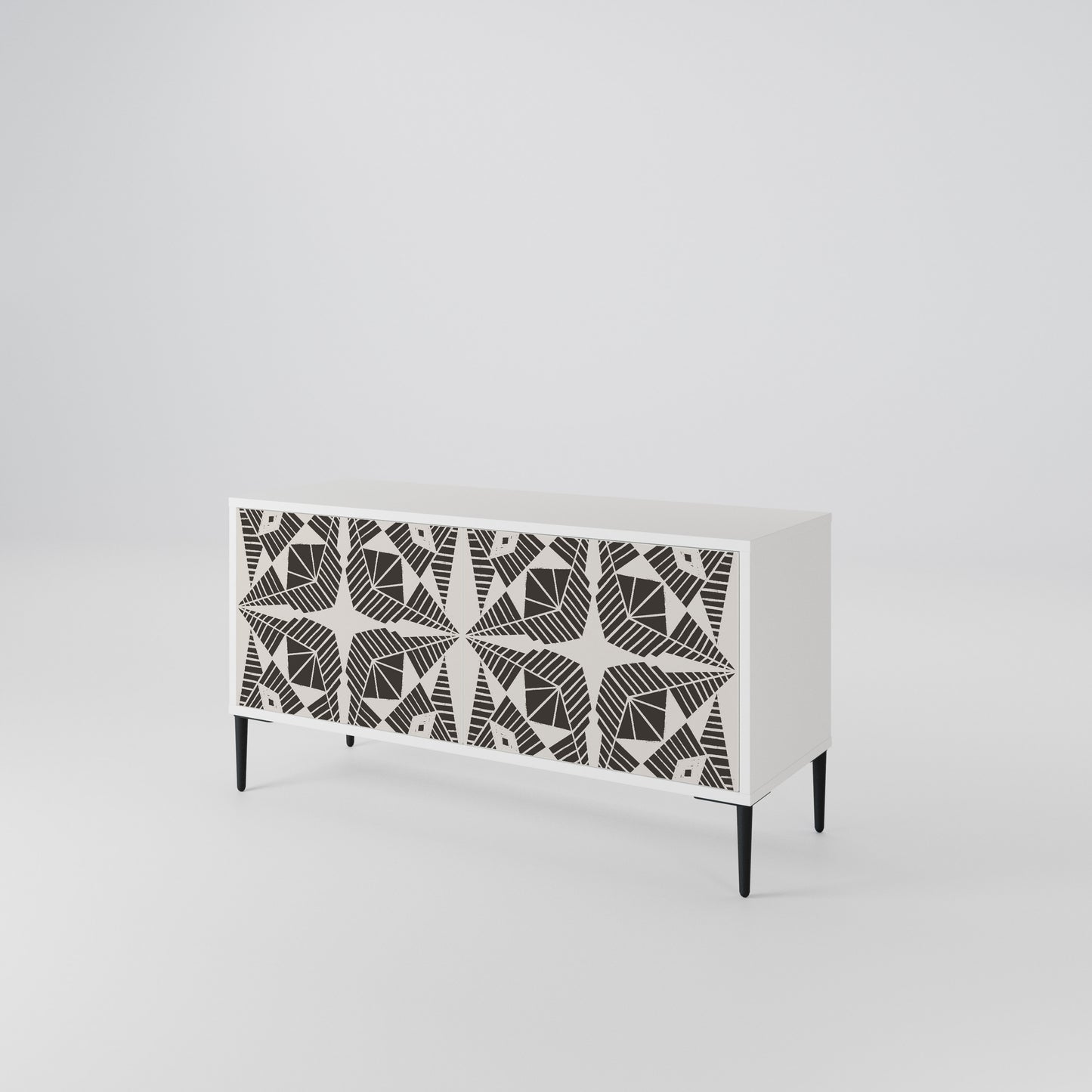 MONOCHROME NEXUS Compact 2-Door TV Cabinet