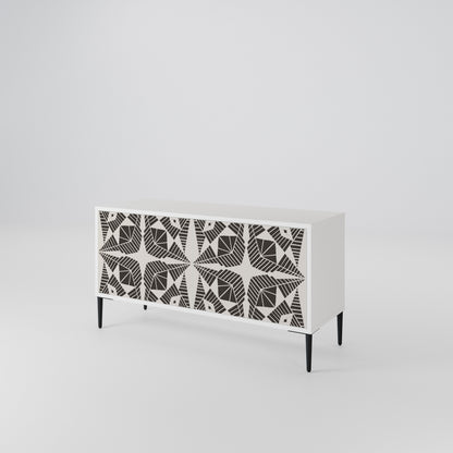 MONOCHROME NEXUS Compact 2-Door TV Cabinet