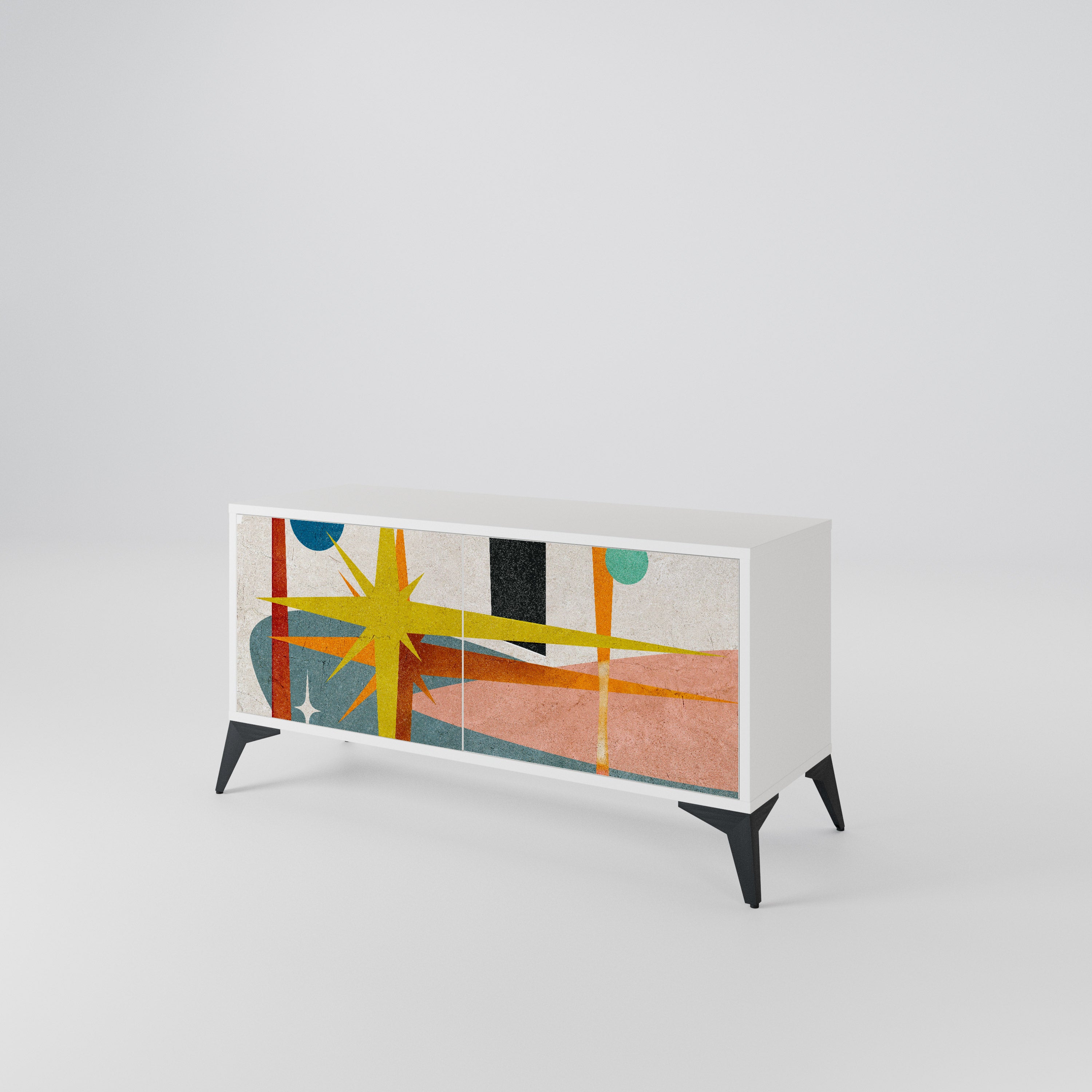 INTERSTELLAR VIBES Compact 2-Door TV Cabinet
