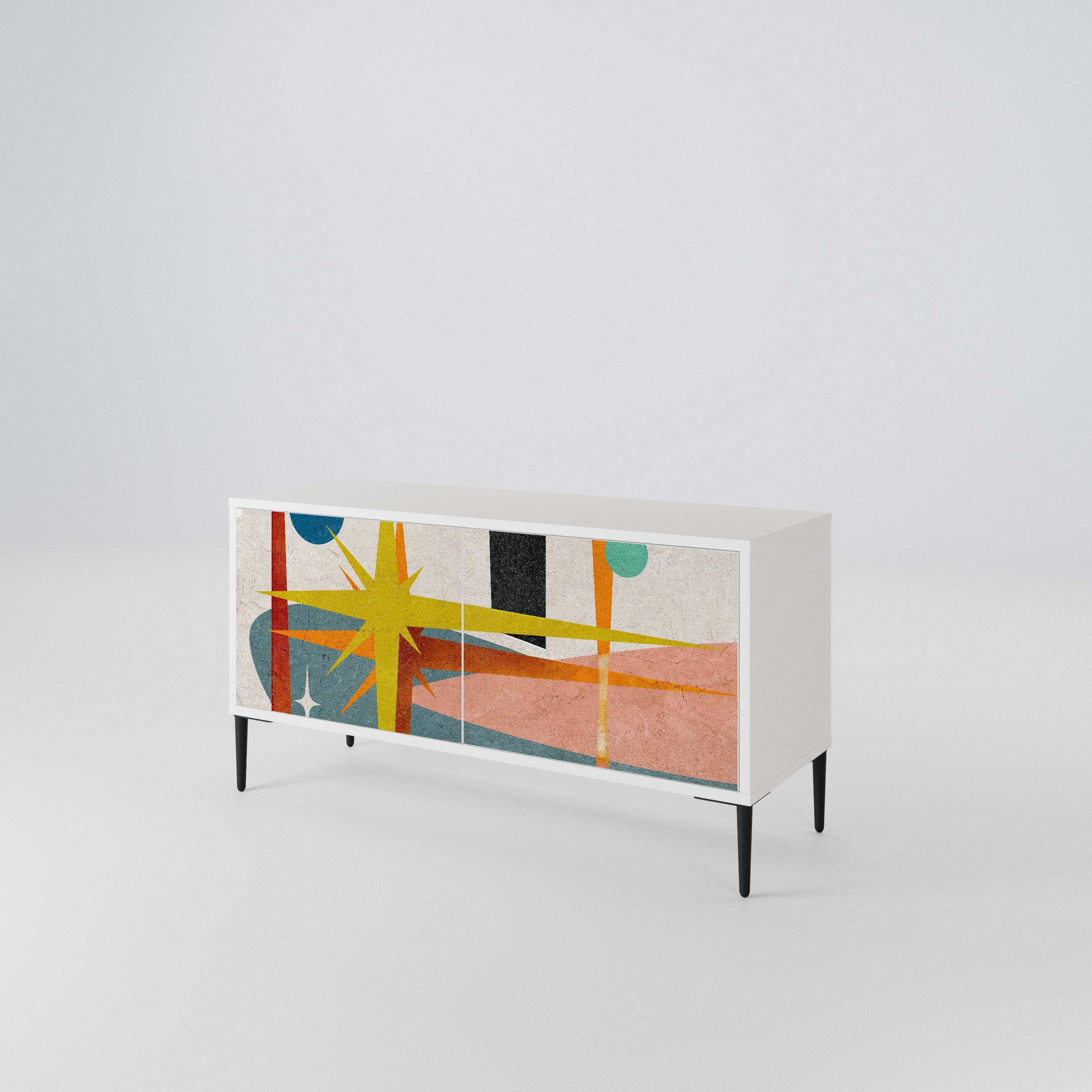 INTERSTELLAR VIBES Compact 2-Door TV Cabinet