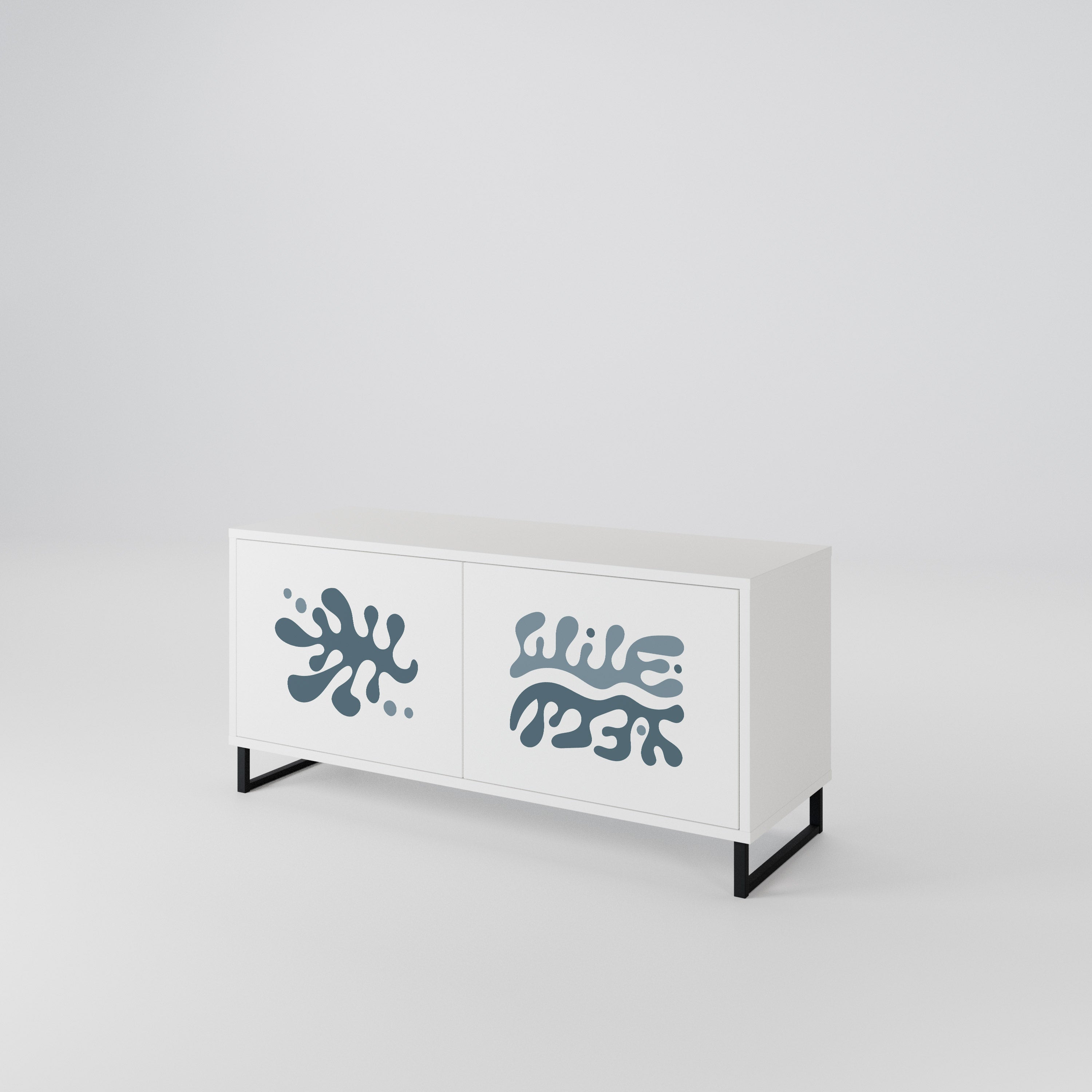 WONDERLAND VEGETATION Compact 2-Door TV Cabinet