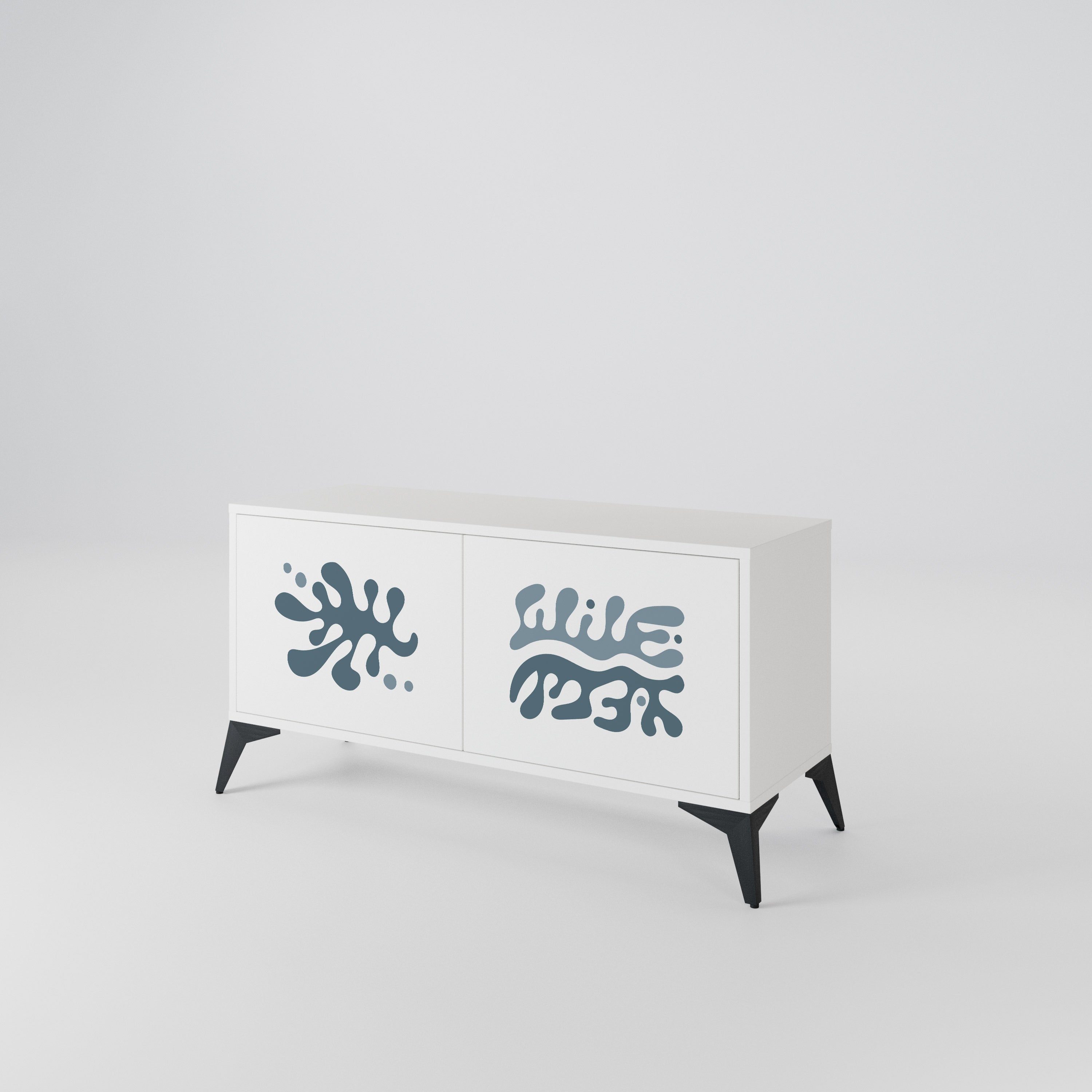 WONDERLAND VEGETATION Compact 2-Door TV Cabinet