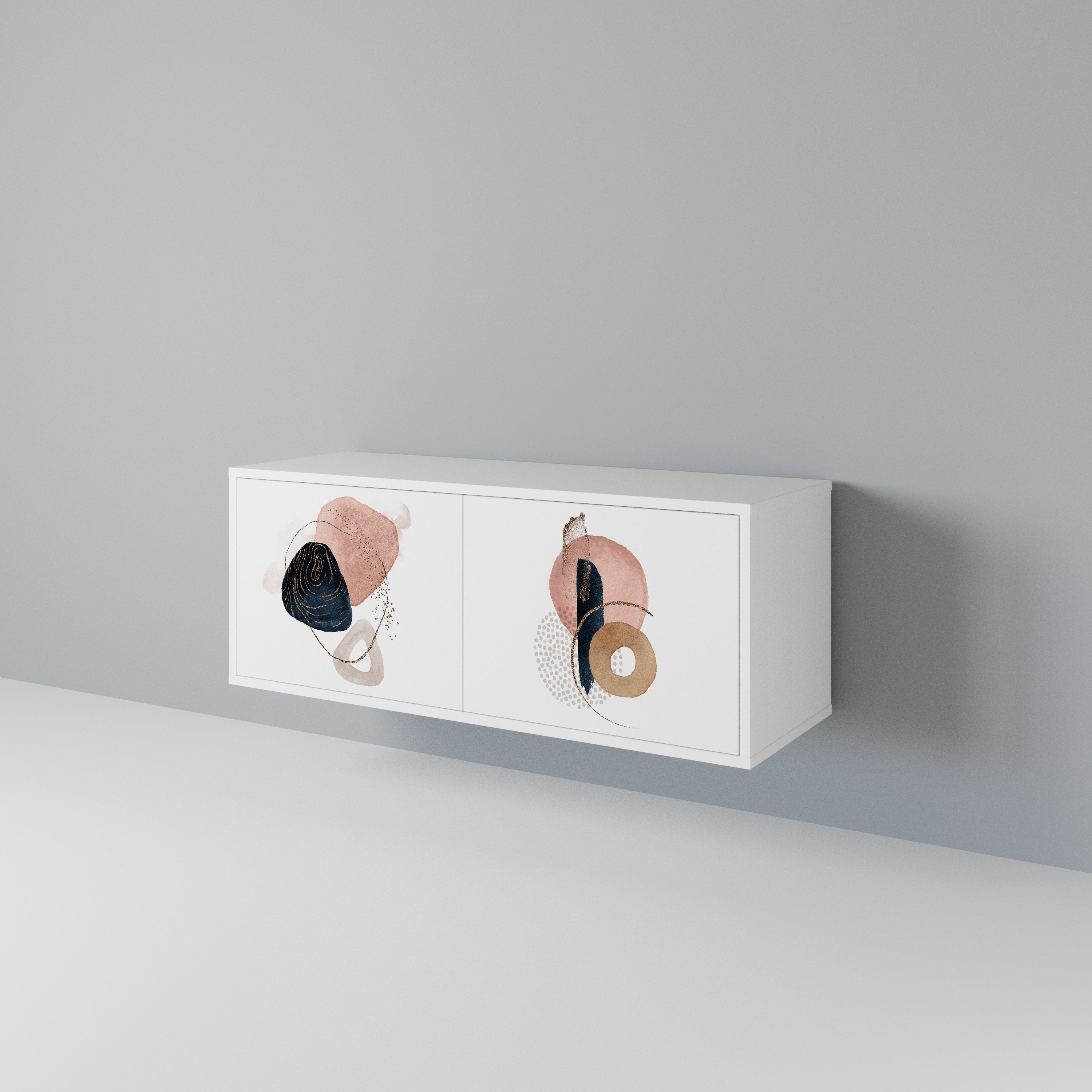 COLORFUL SHAPES Compact 2-Door TV Cabinet