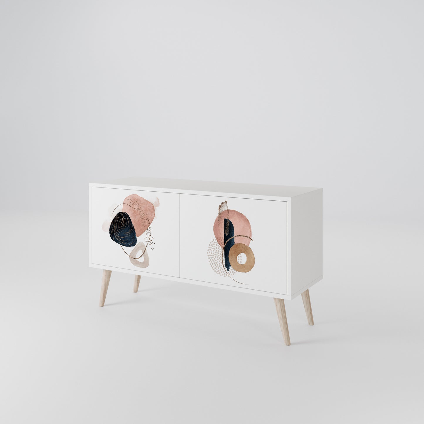 COLORFUL SHAPES Compact 2-Door TV Cabinet