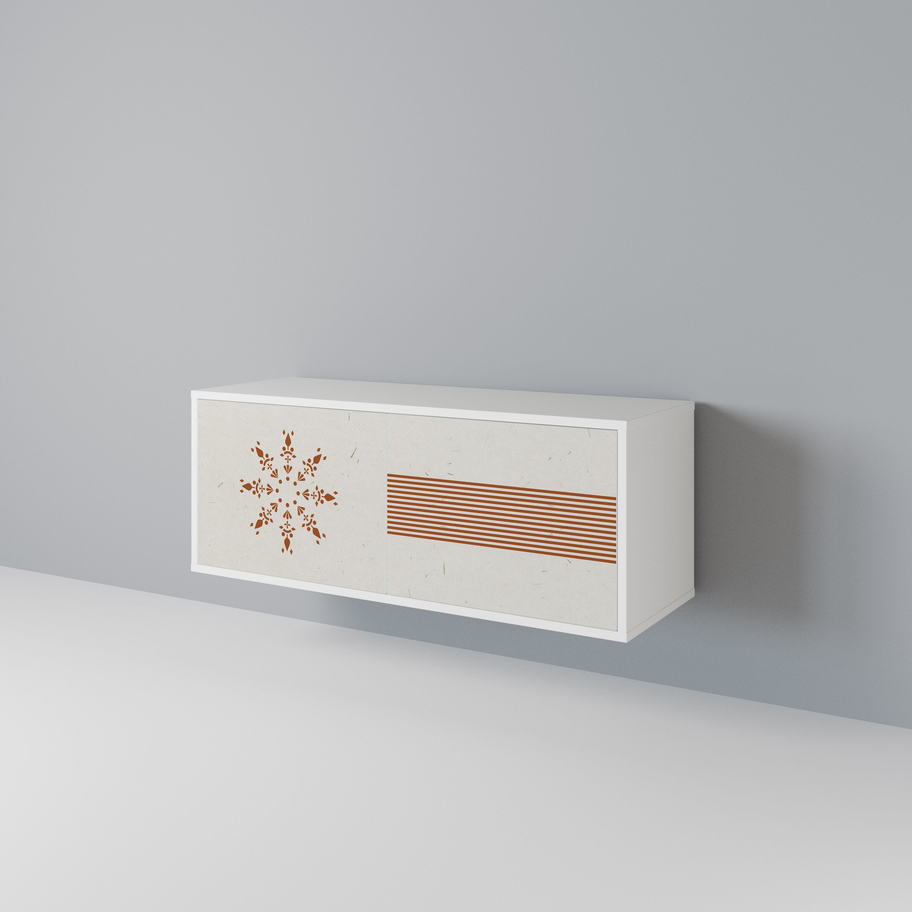 DAILY HARMONY Compact 2-Door TV Cabinet