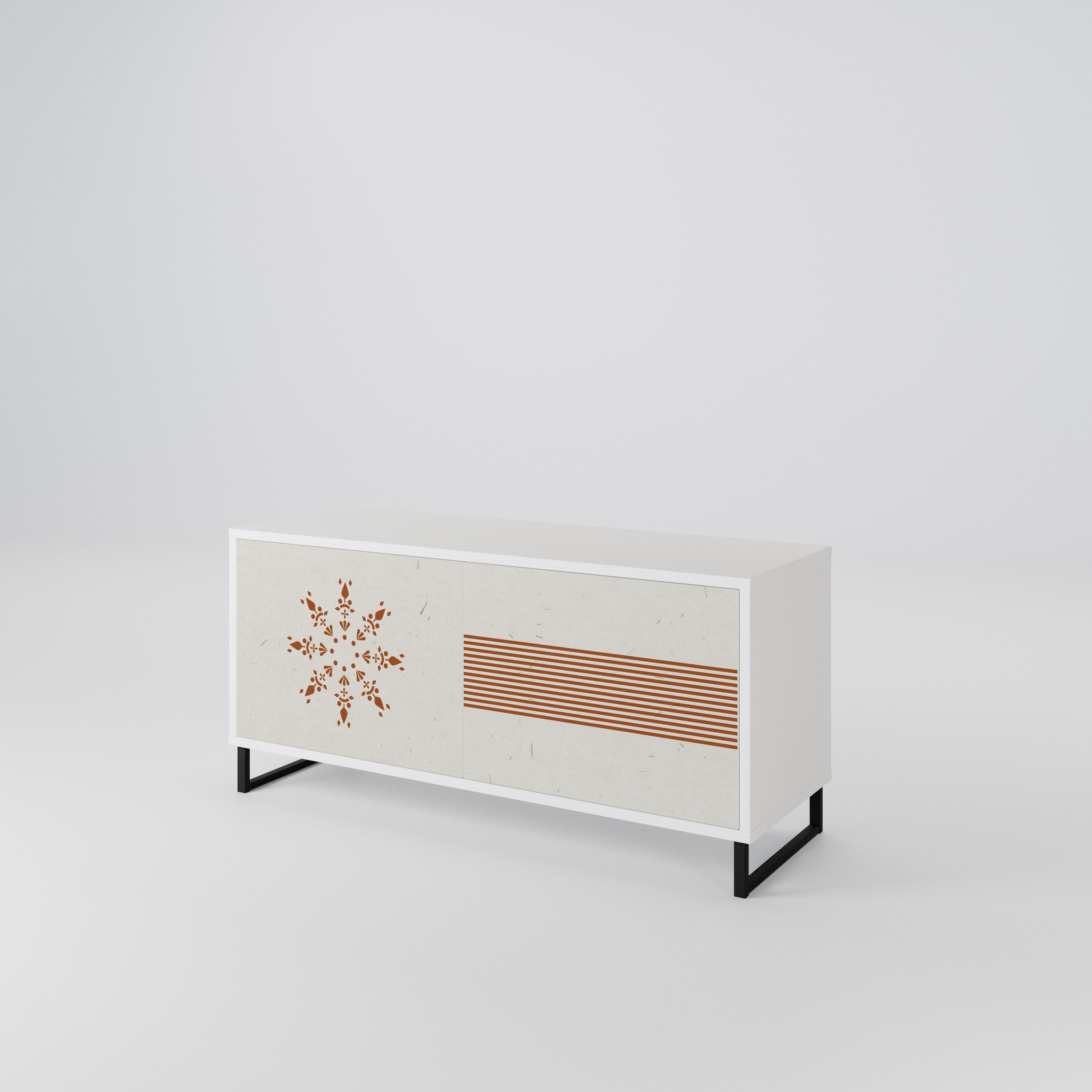 DAILY HARMONY Compact 2-Door TV Cabinet