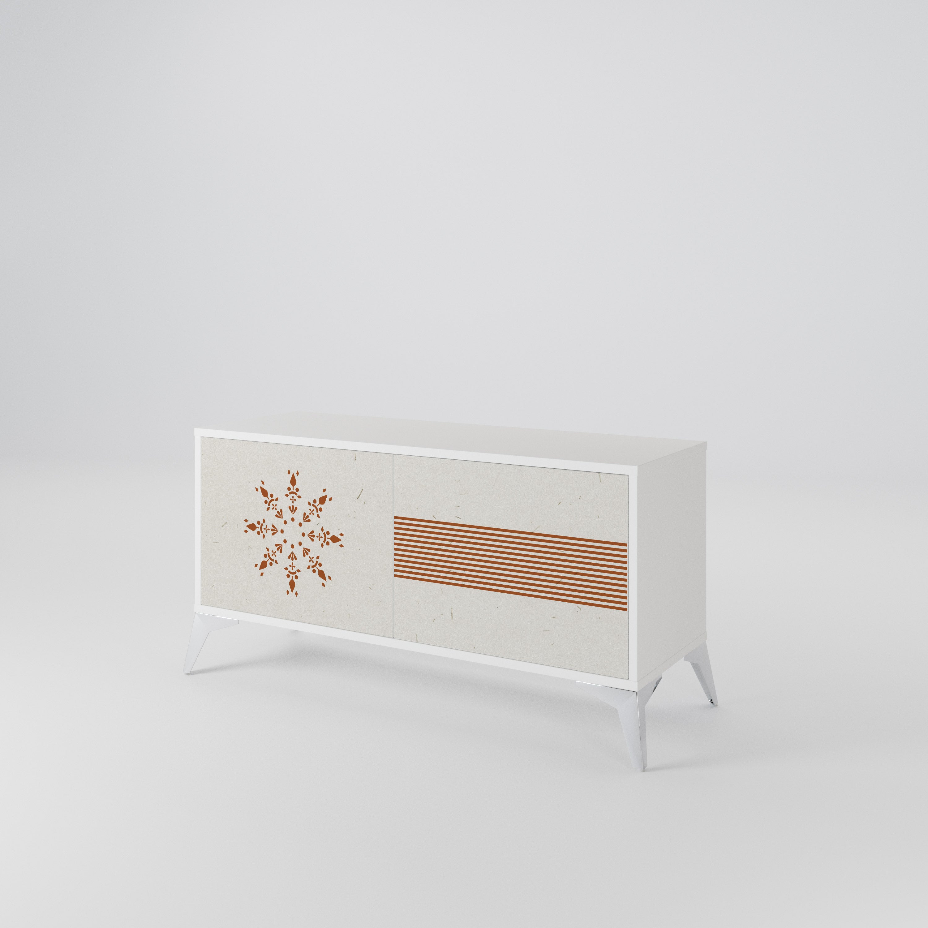 DAILY HARMONY Compact 2-Door TV Cabinet