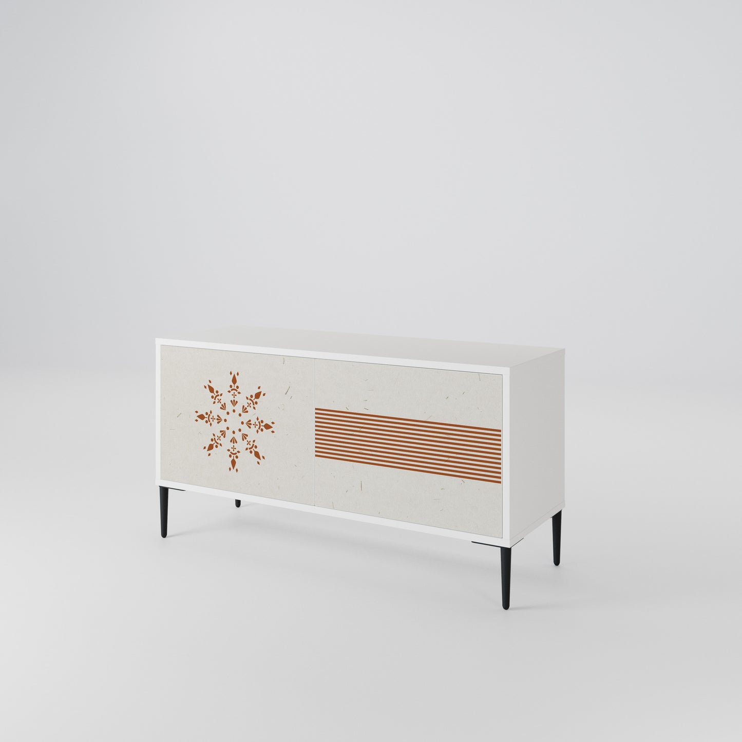 DAILY HARMONY Compact 2-Door TV Cabinet