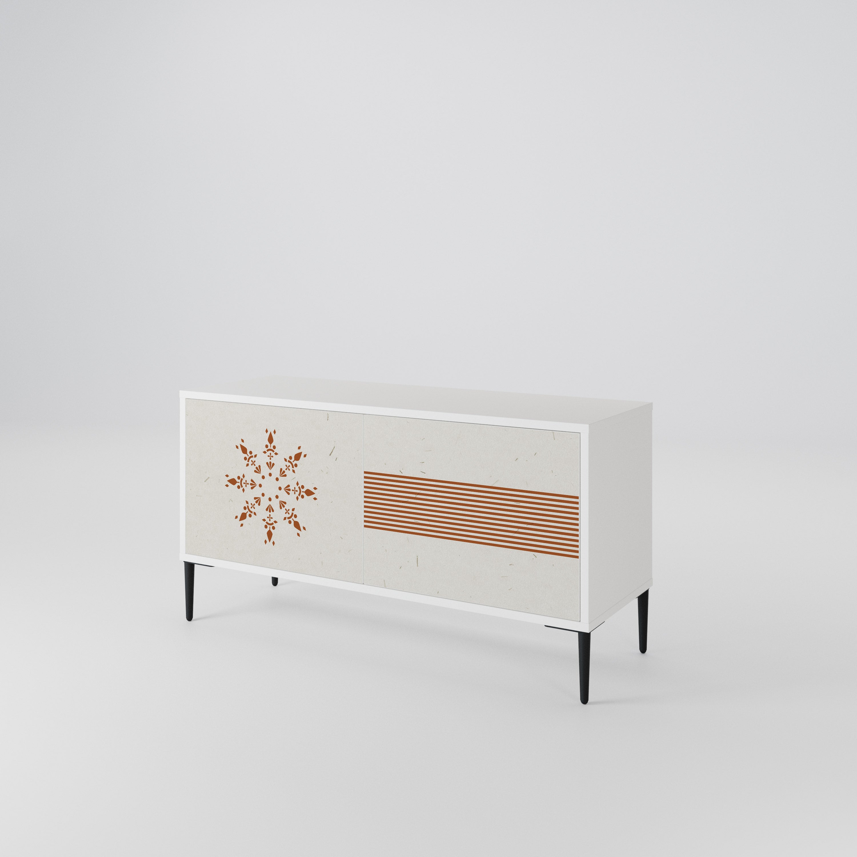 DAILY HARMONY Compact 2-Door TV Cabinet
