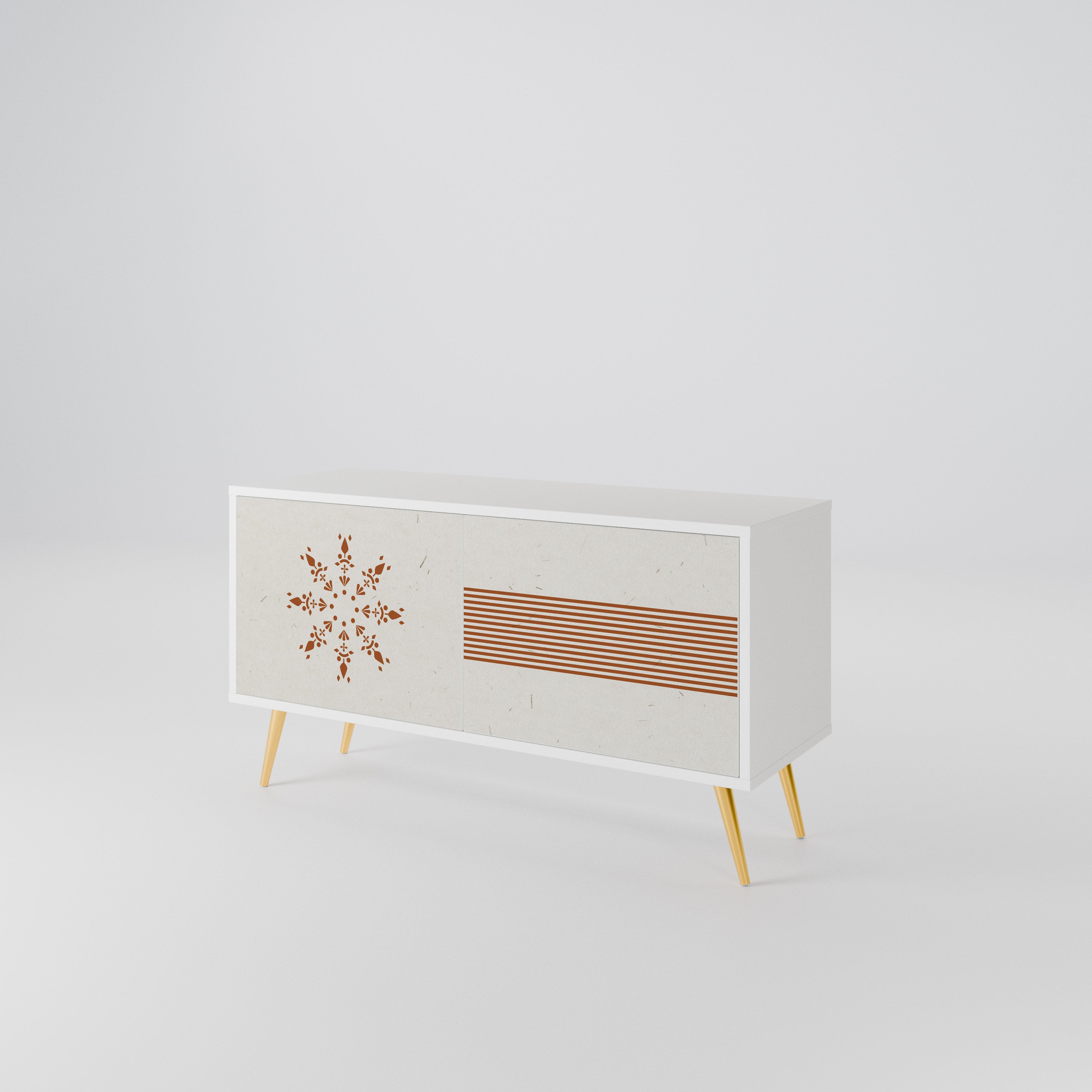 DAILY HARMONY Compact 2-Door TV Cabinet