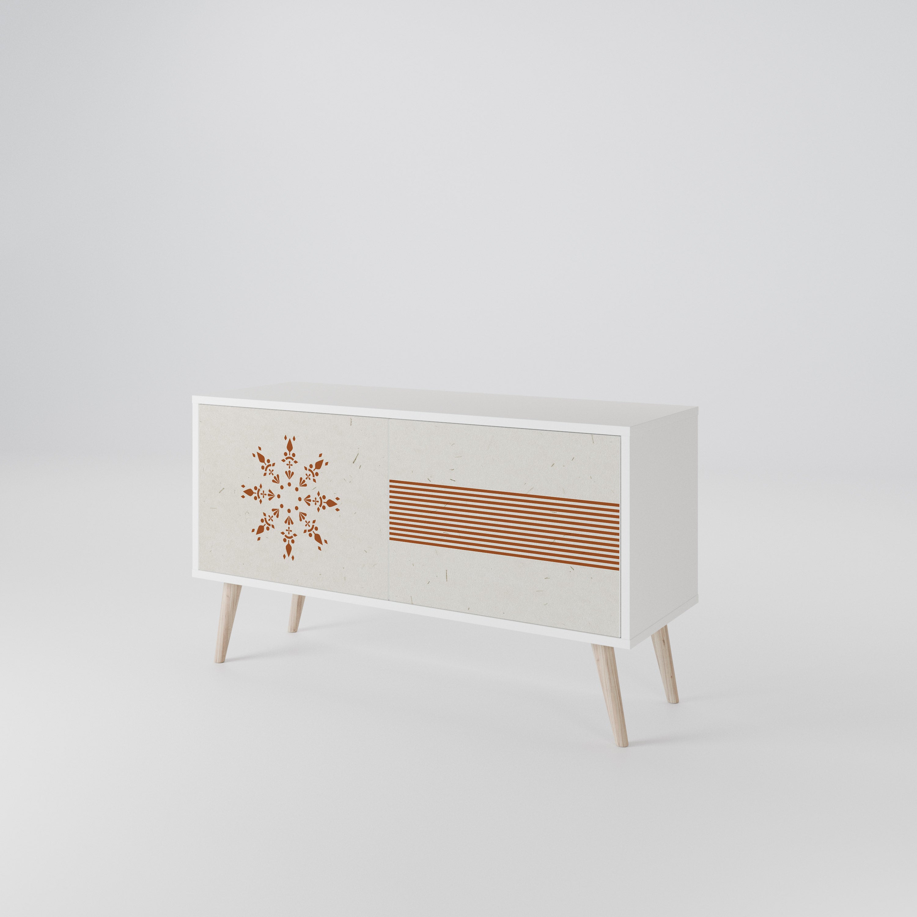 DAILY HARMONY Compact 2-Door TV Cabinet